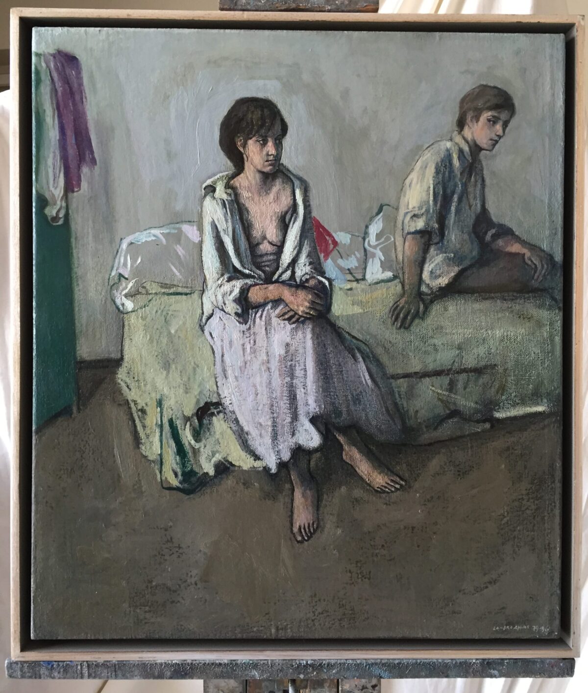 Female Figures — artwork by Lambro Ahlas