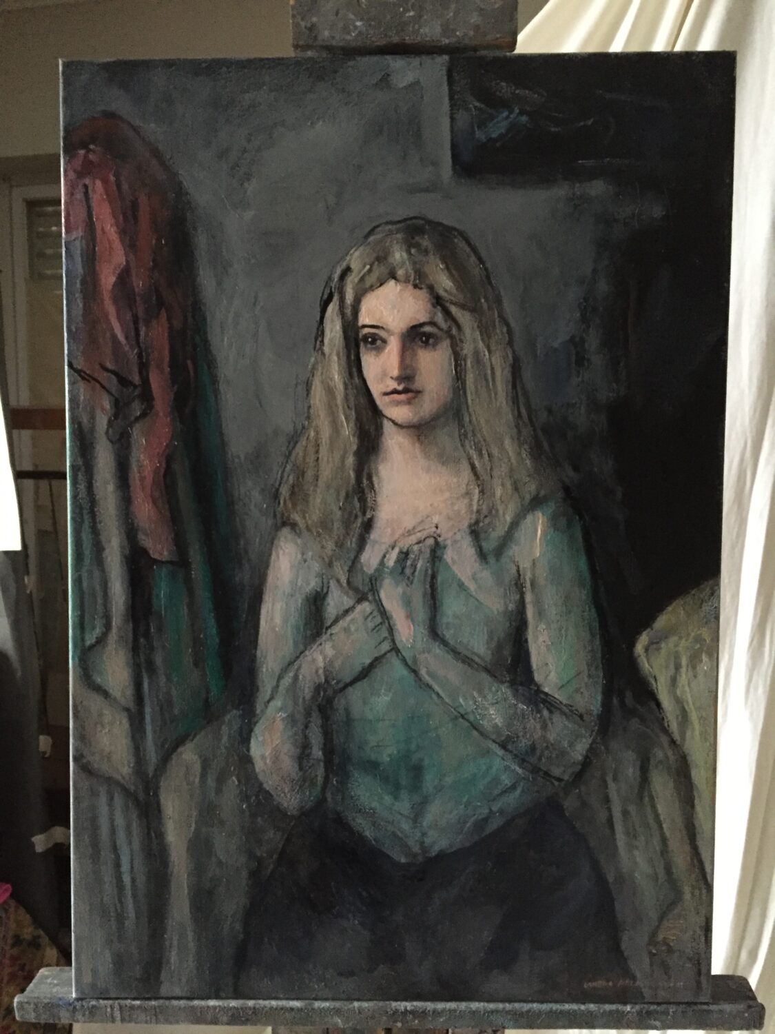 Female Figures — artwork by Lambro Ahlas