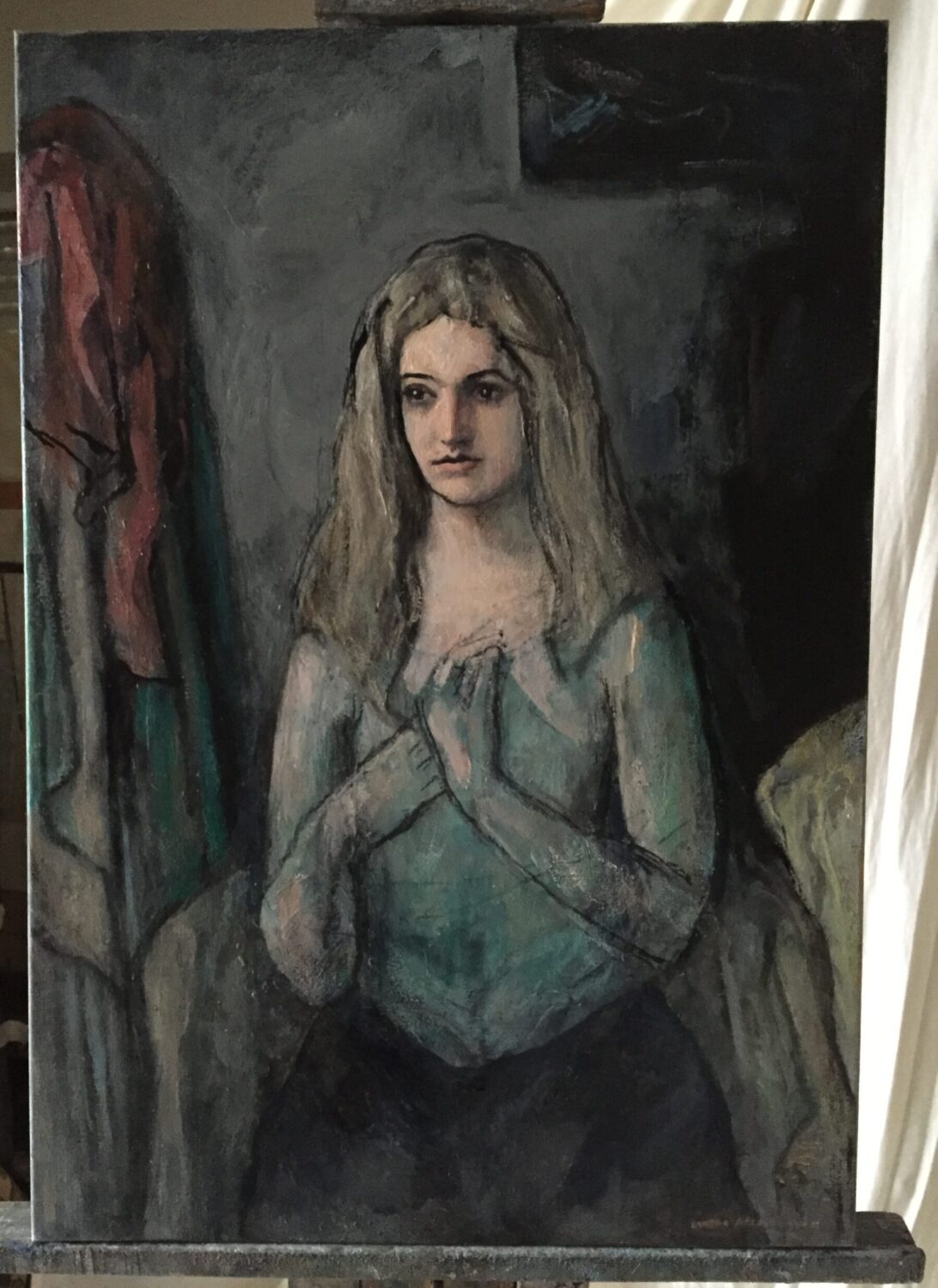 Female Figures — artwork by Lambro Ahlas