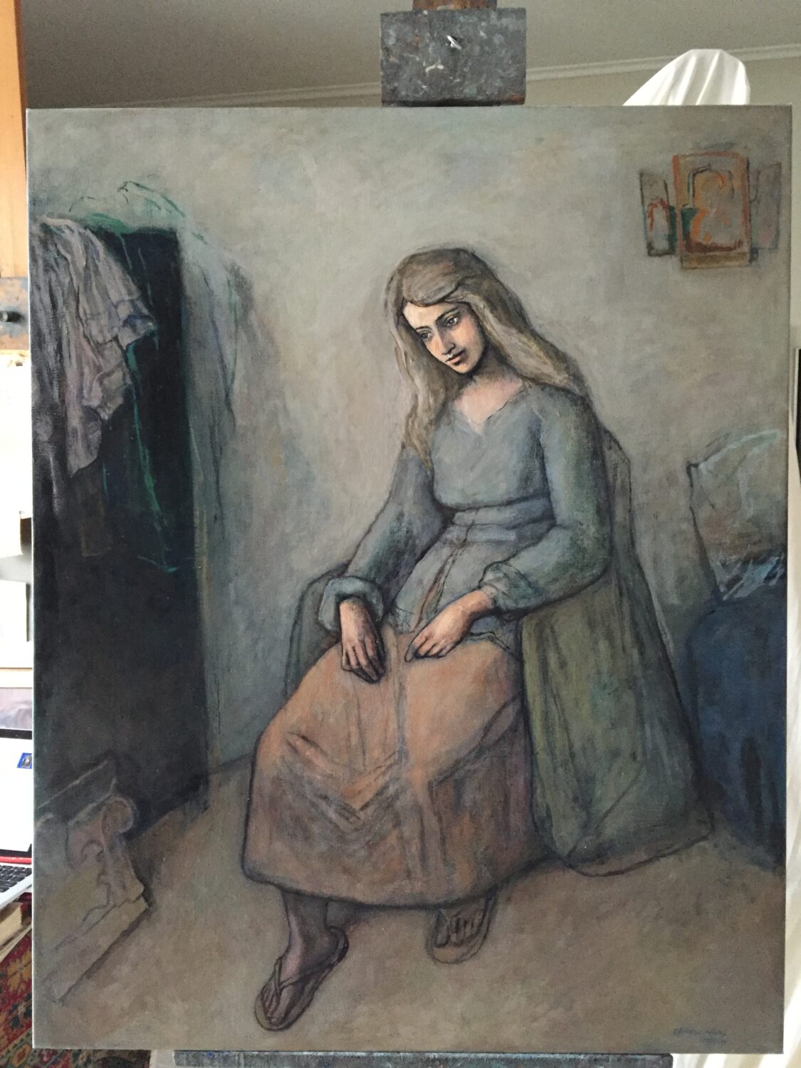 Female Figures — artwork by Lambro Ahlas