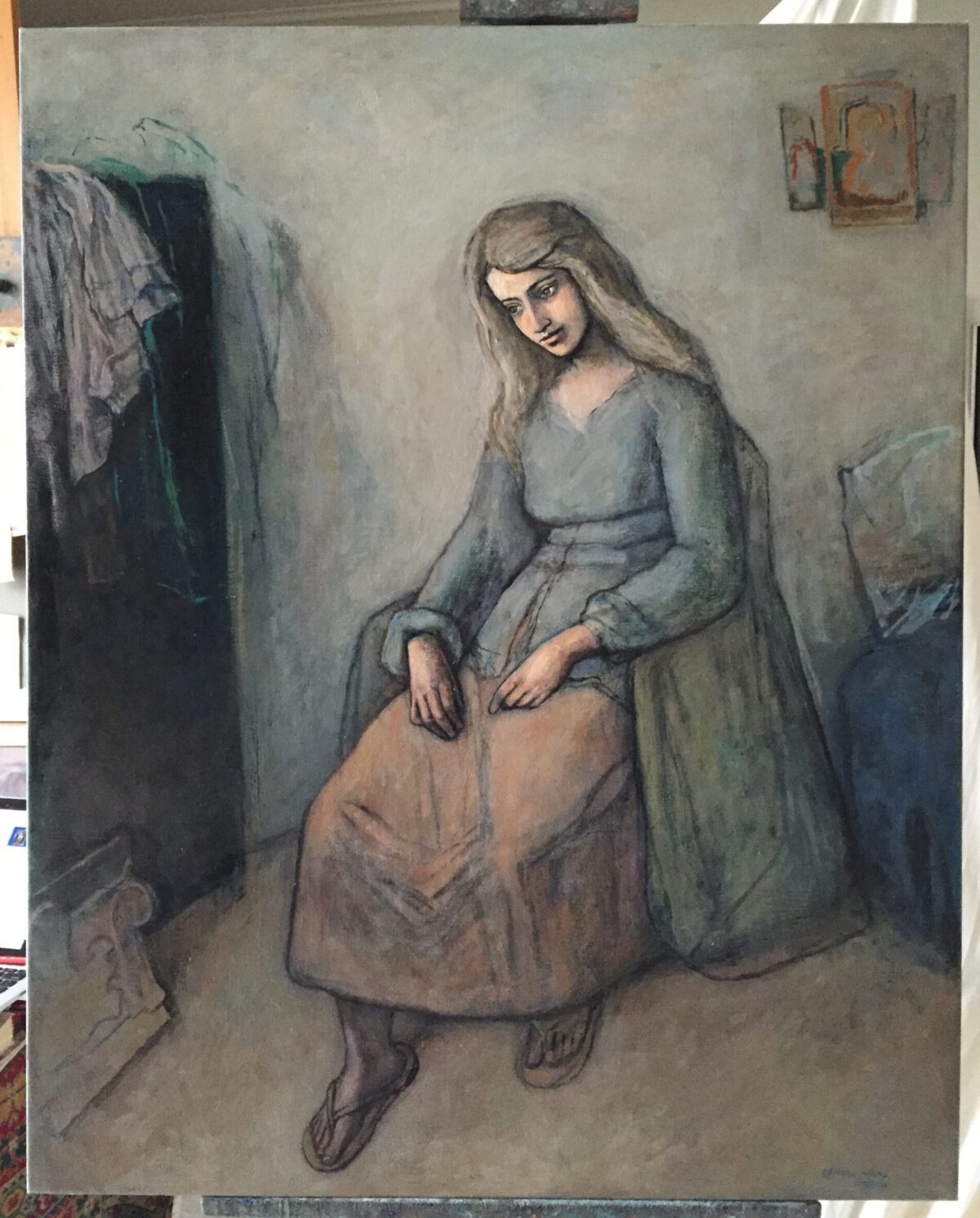 Female Figures — artwork by Lambro Ahlas