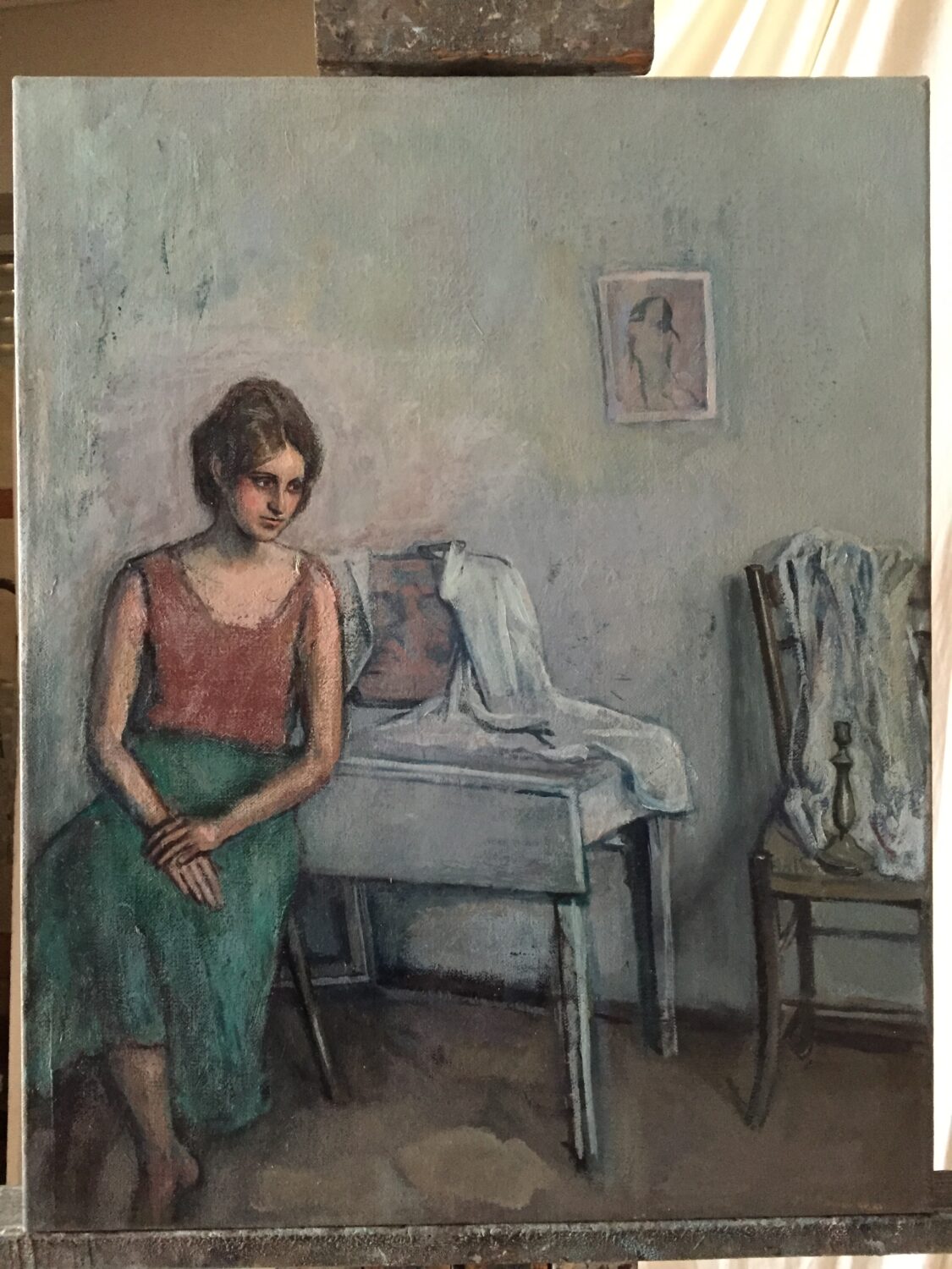 Female Figures — artwork by Lambro Ahlas