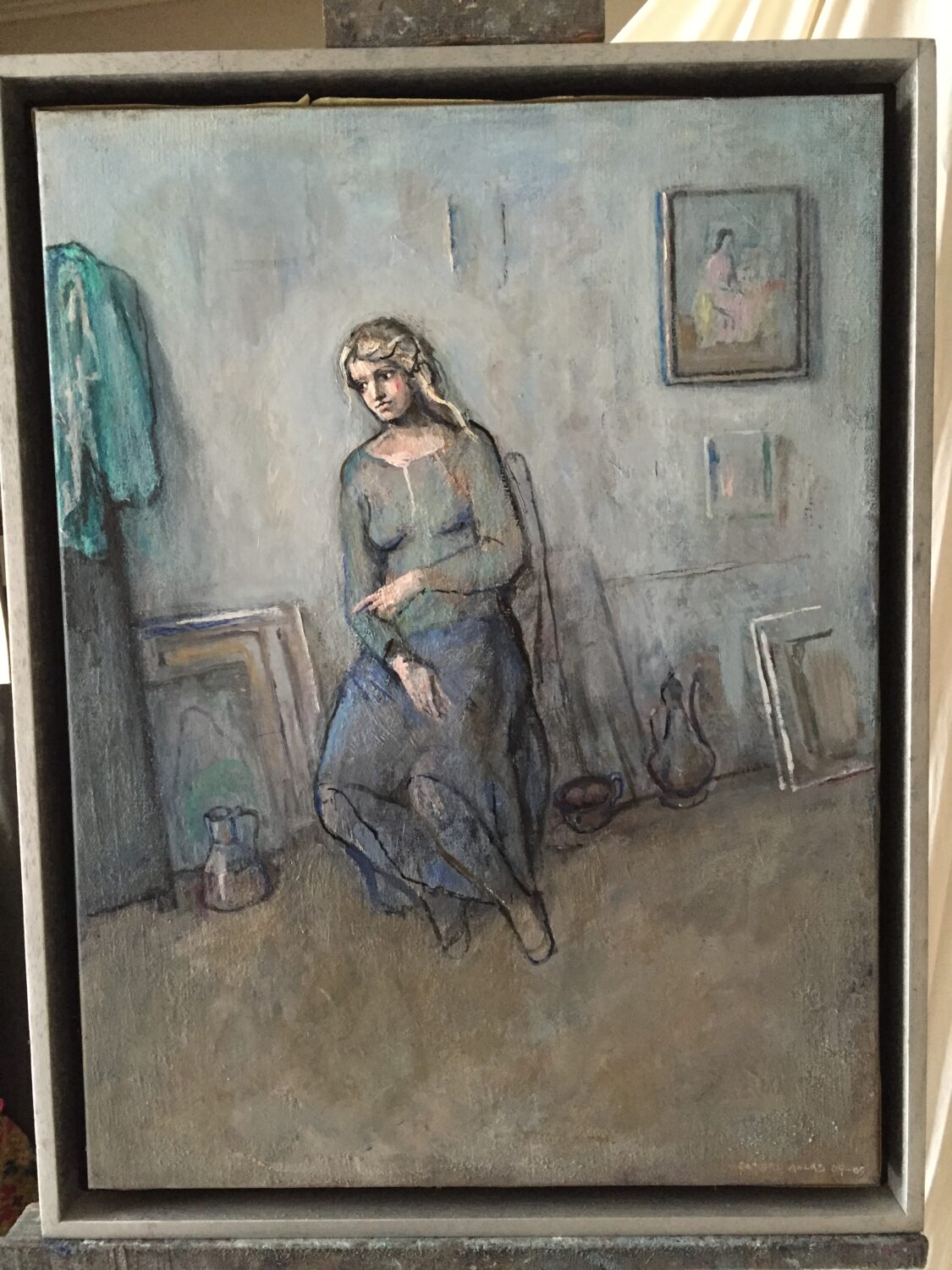 Female Figures — artwork by Lambro Ahlas