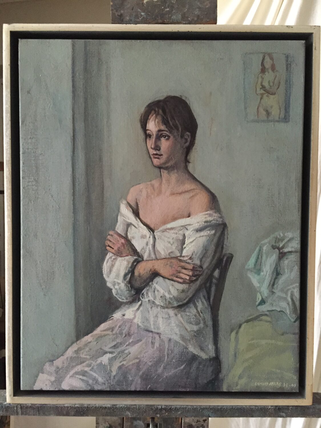 Female Figures — artwork by Lambro Ahlas