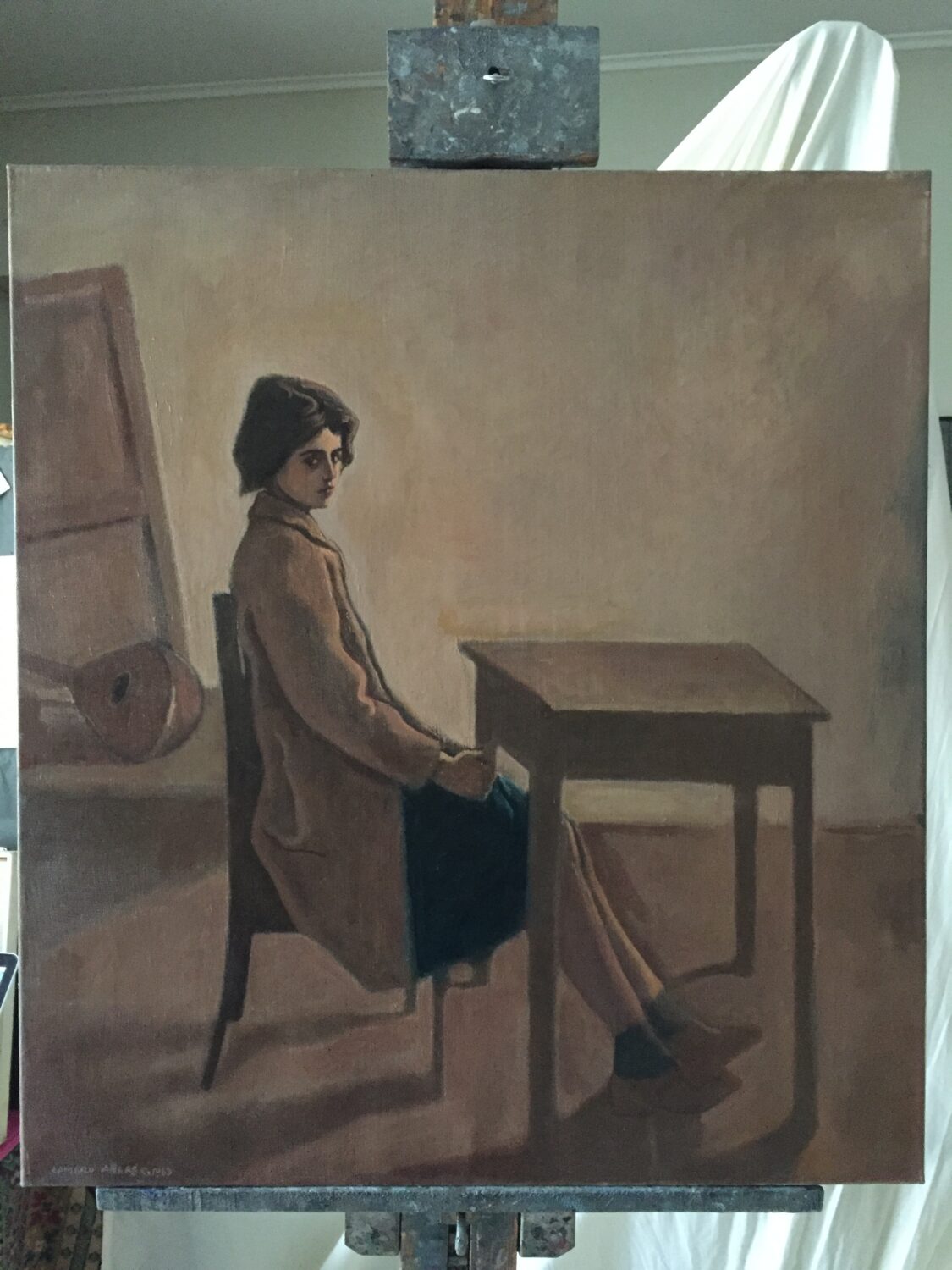 Female Figures — artwork by Lambro Ahlas