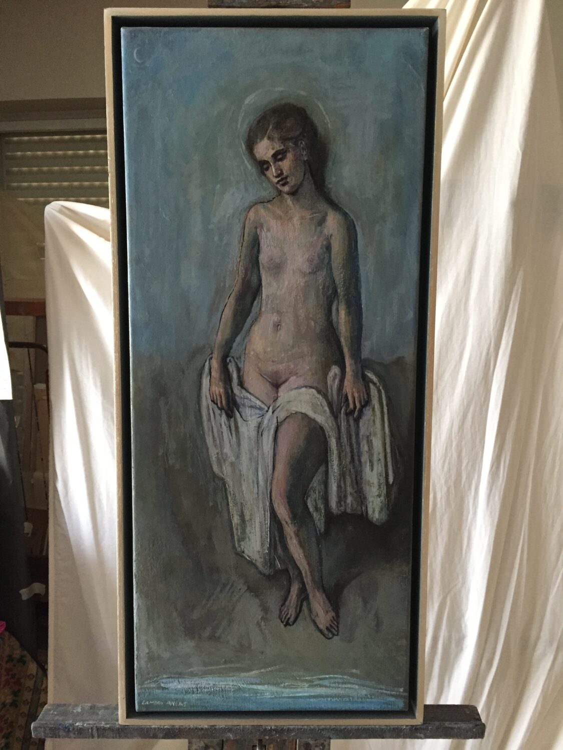 Female Figures — artwork by Lambro Ahlas