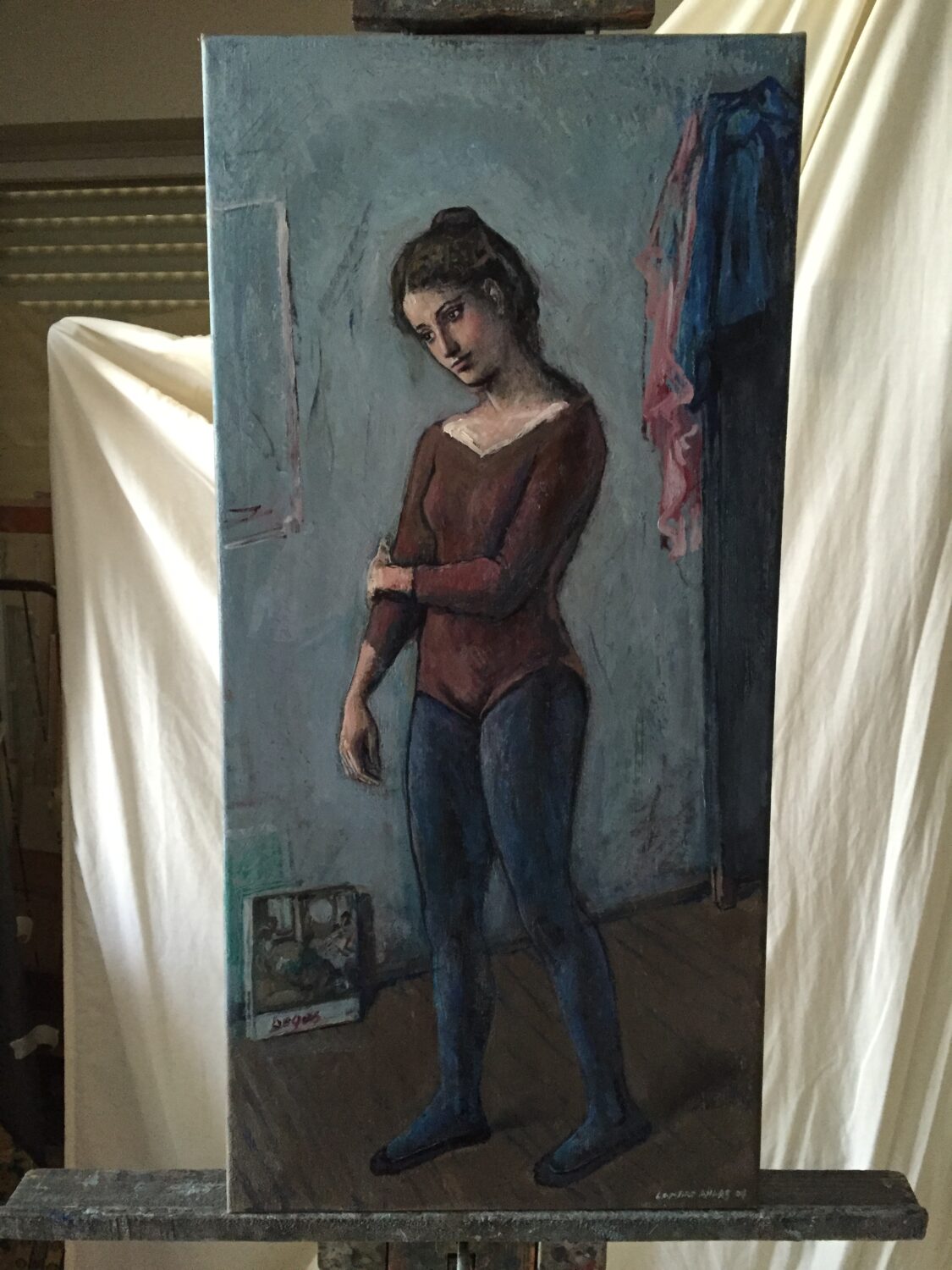 Female Figures — artwork by Lambro Ahlas