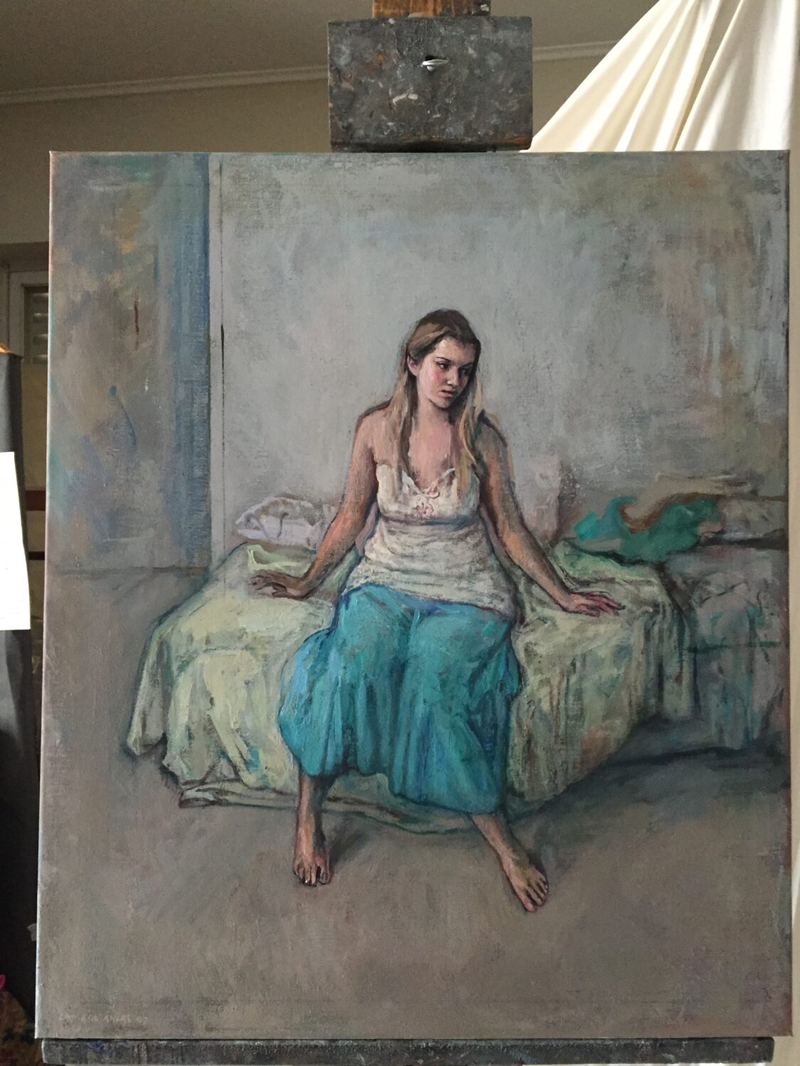 Female Figures — artwork by Lambro Ahlas