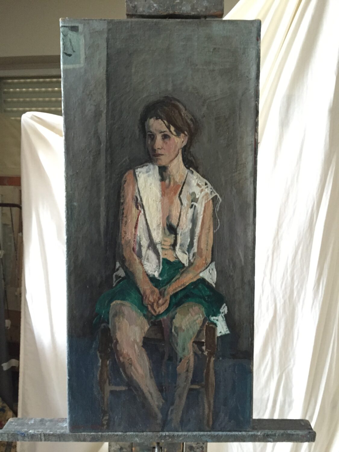 Female Figures — artwork by Lambro Ahlas