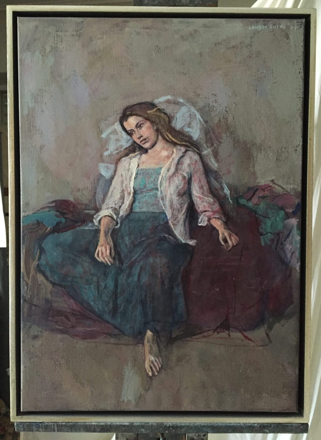 Female Figures — artwork by Lambro Ahlas