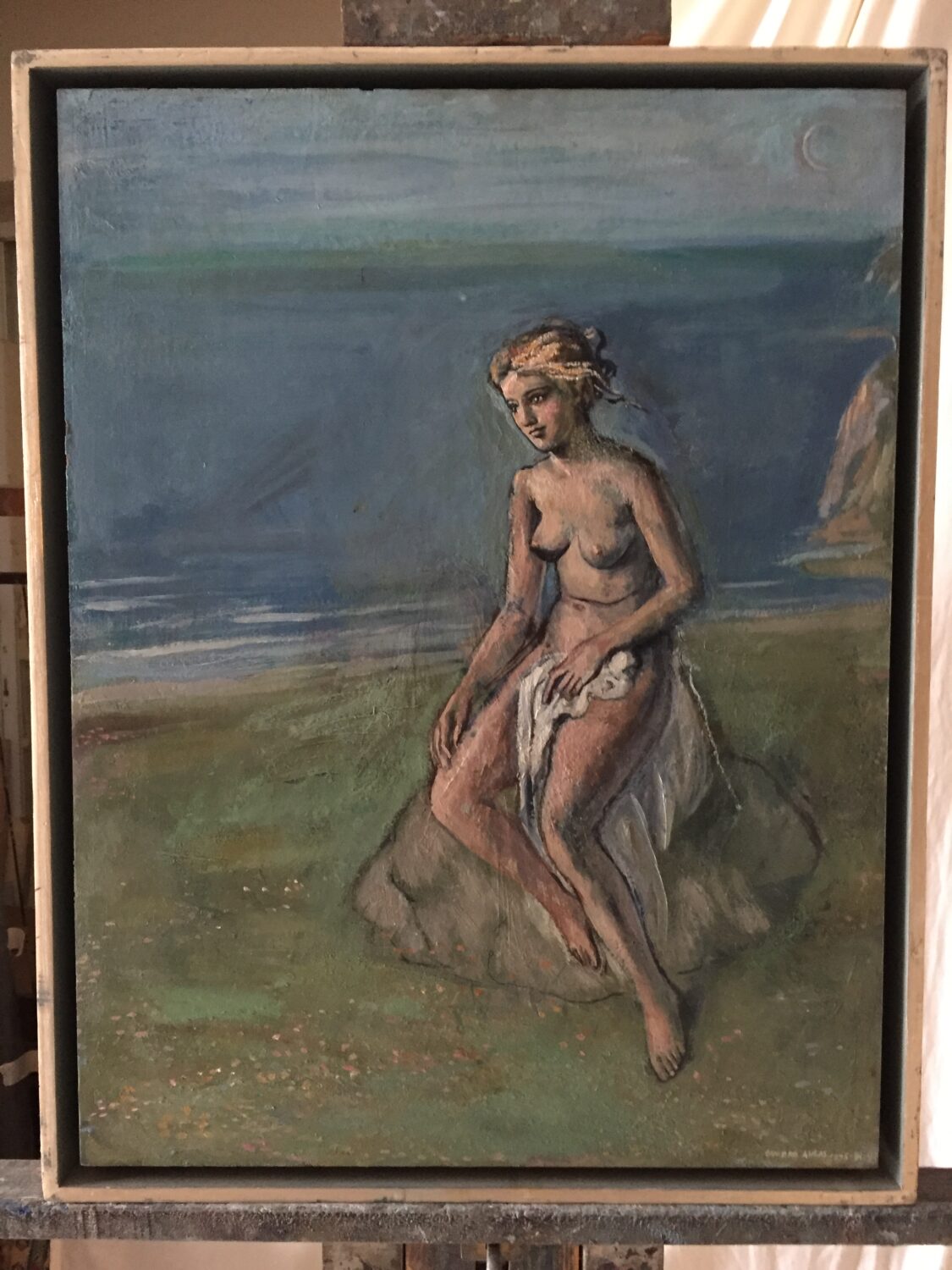 Female Figures — artwork by Lambro Ahlas