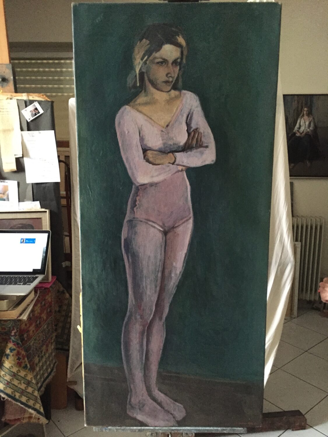 Female Figures — artwork by Lambro Ahlas