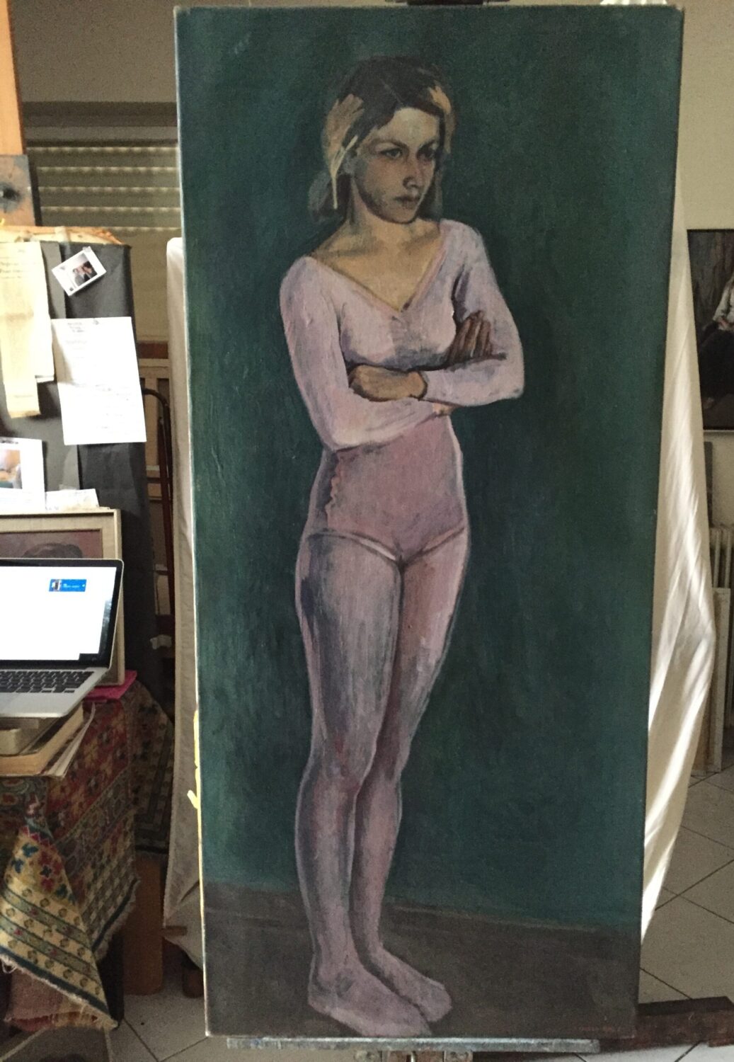 Female Figures — artwork by Lambro Ahlas