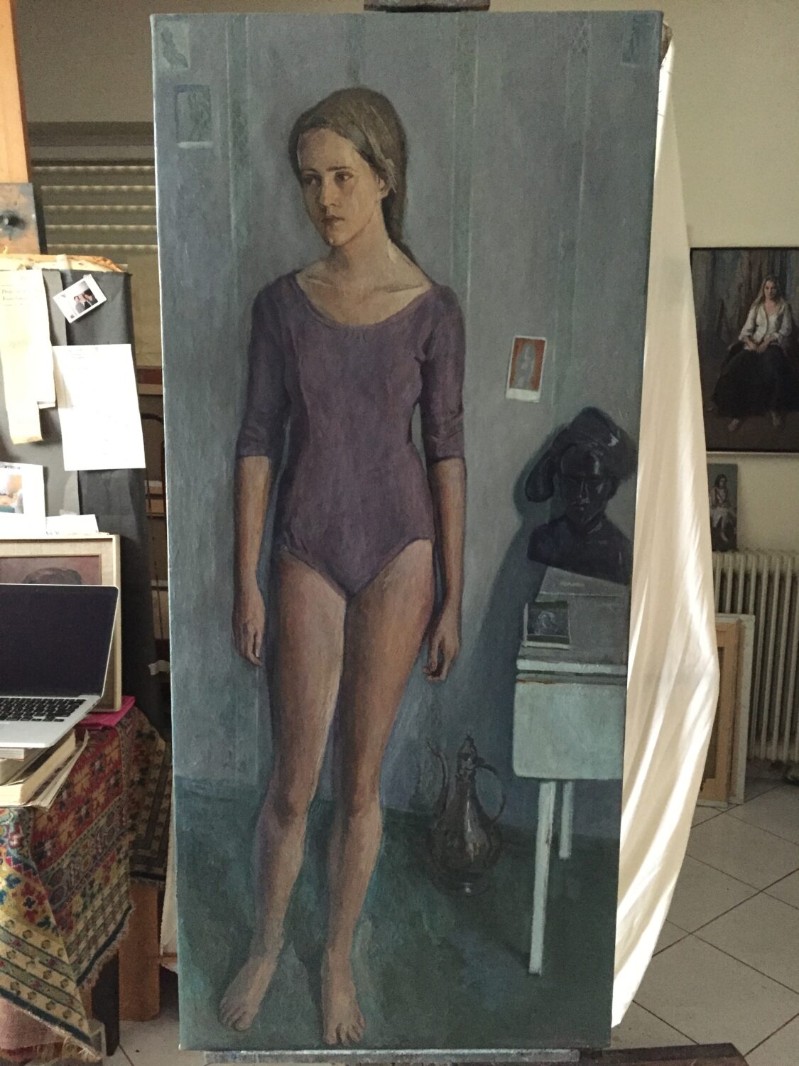 Female Figures — artwork by Lambro Ahlas
