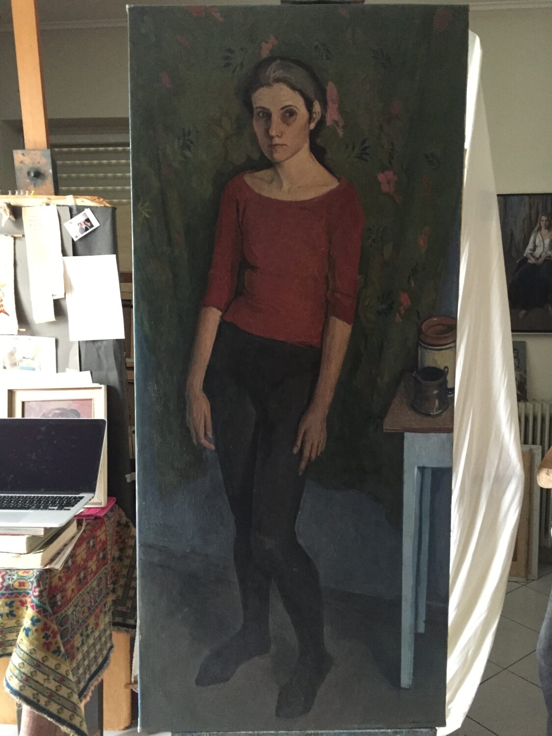 Female Figures — artwork by Lambro Ahlas