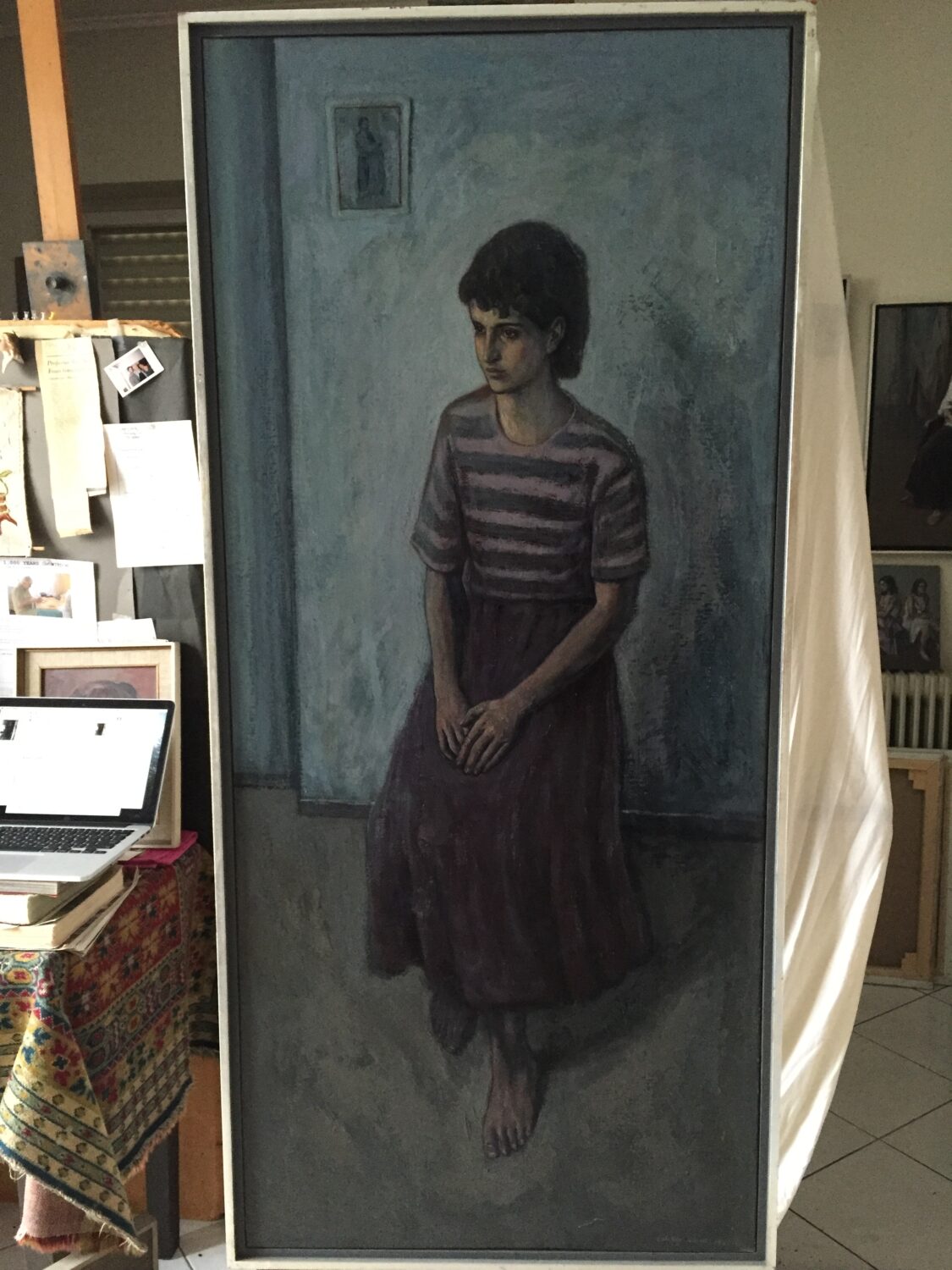 Female Figures — artwork by Lambro Ahlas