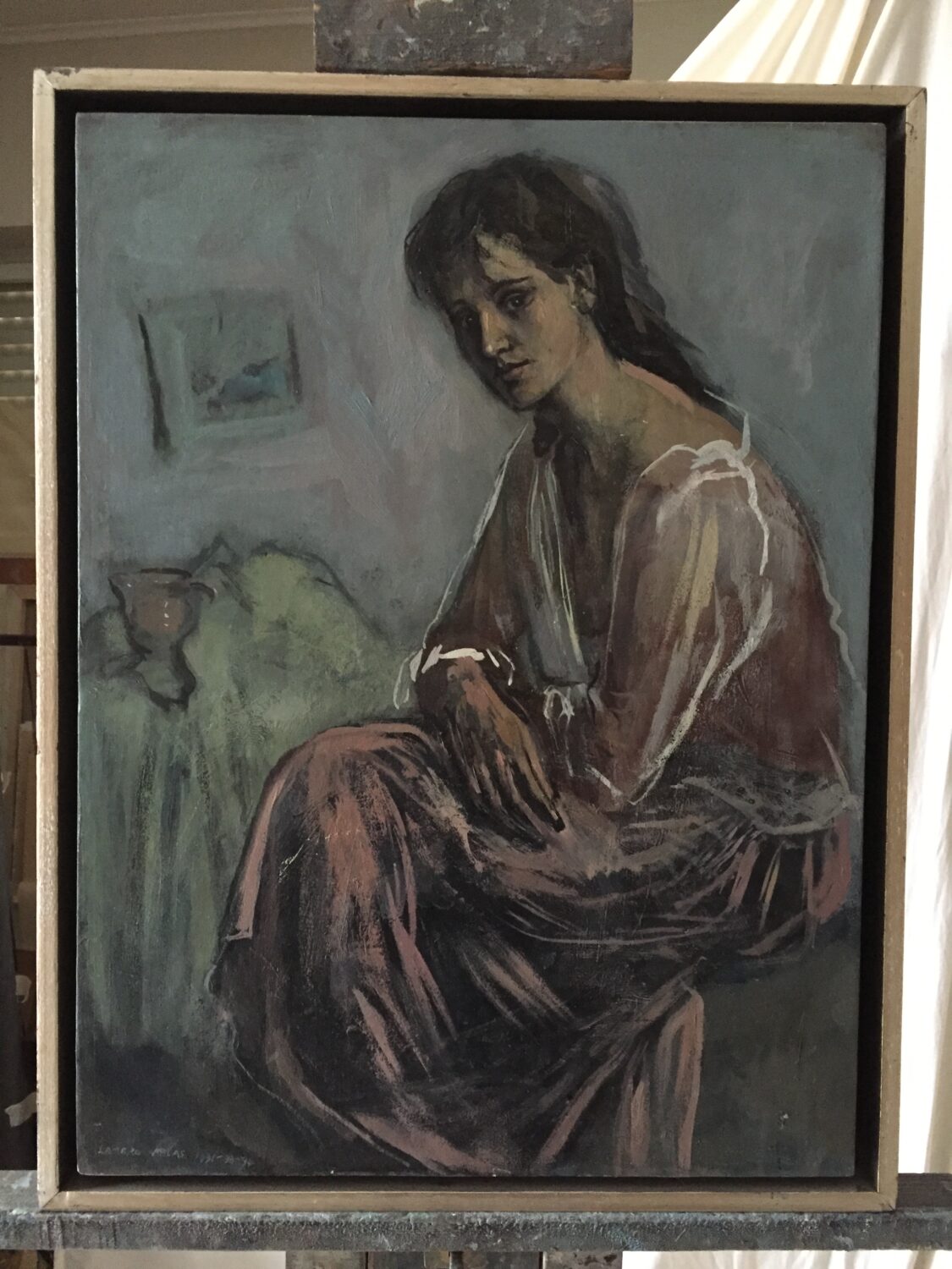Female Figures — artwork by Lambro Ahlas