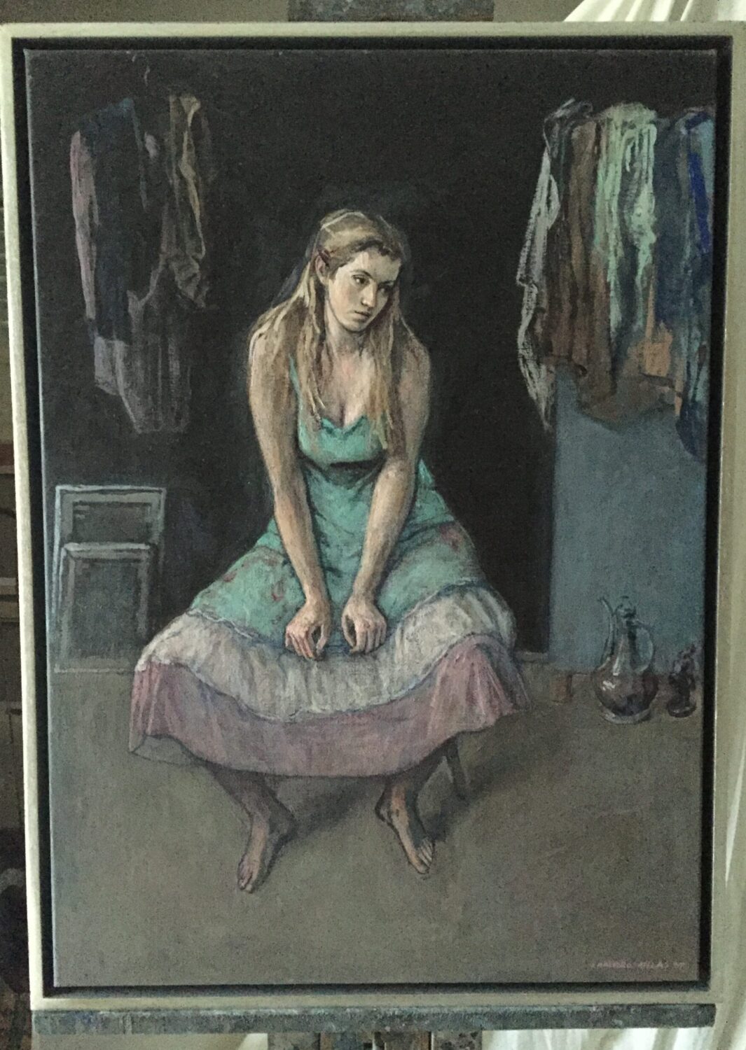 Female Figures — artwork by Lambro Ahlas