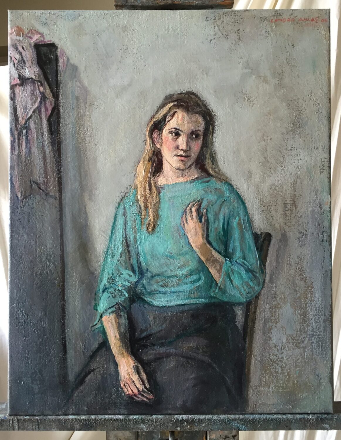 Female Figures — artwork by Lambro Ahlas