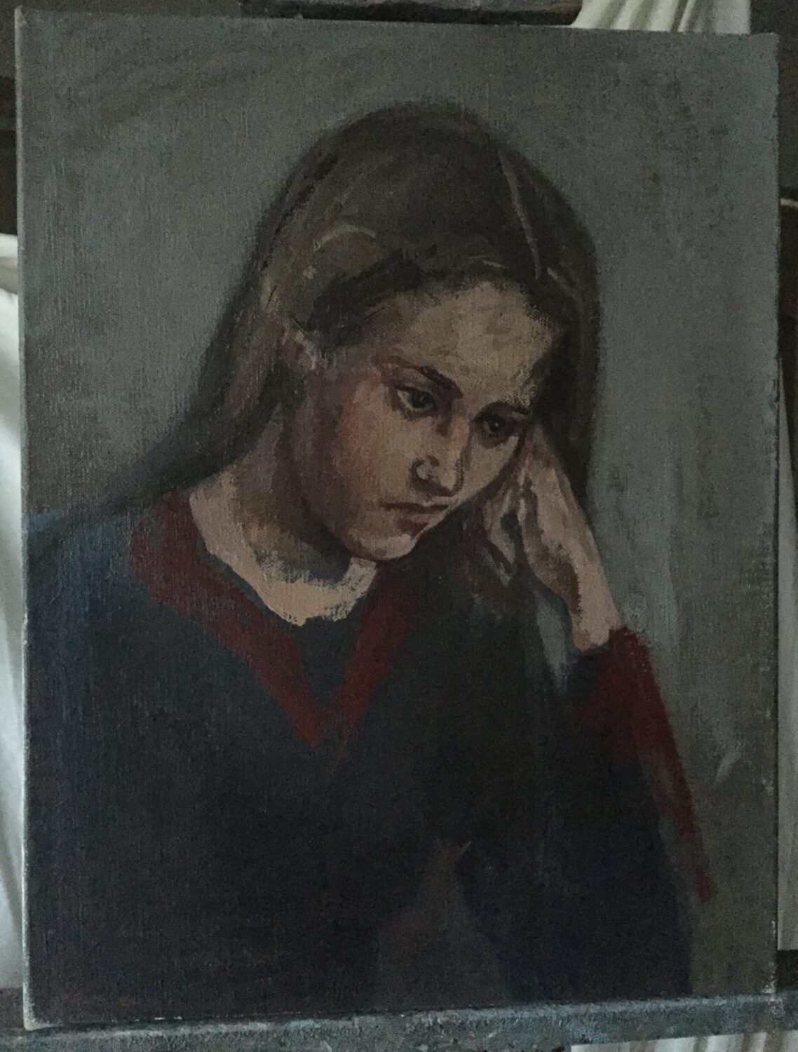 Female Figures — artwork by Lambro Ahlas