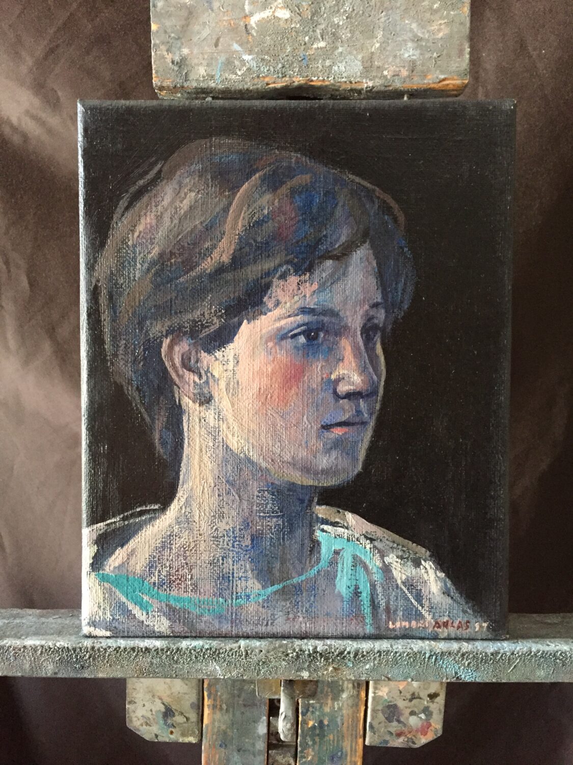 Female Figures — artwork by Lambro Ahlas