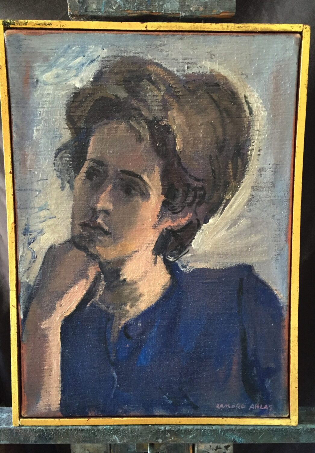 Female Figures — artwork by Lambro Ahlas