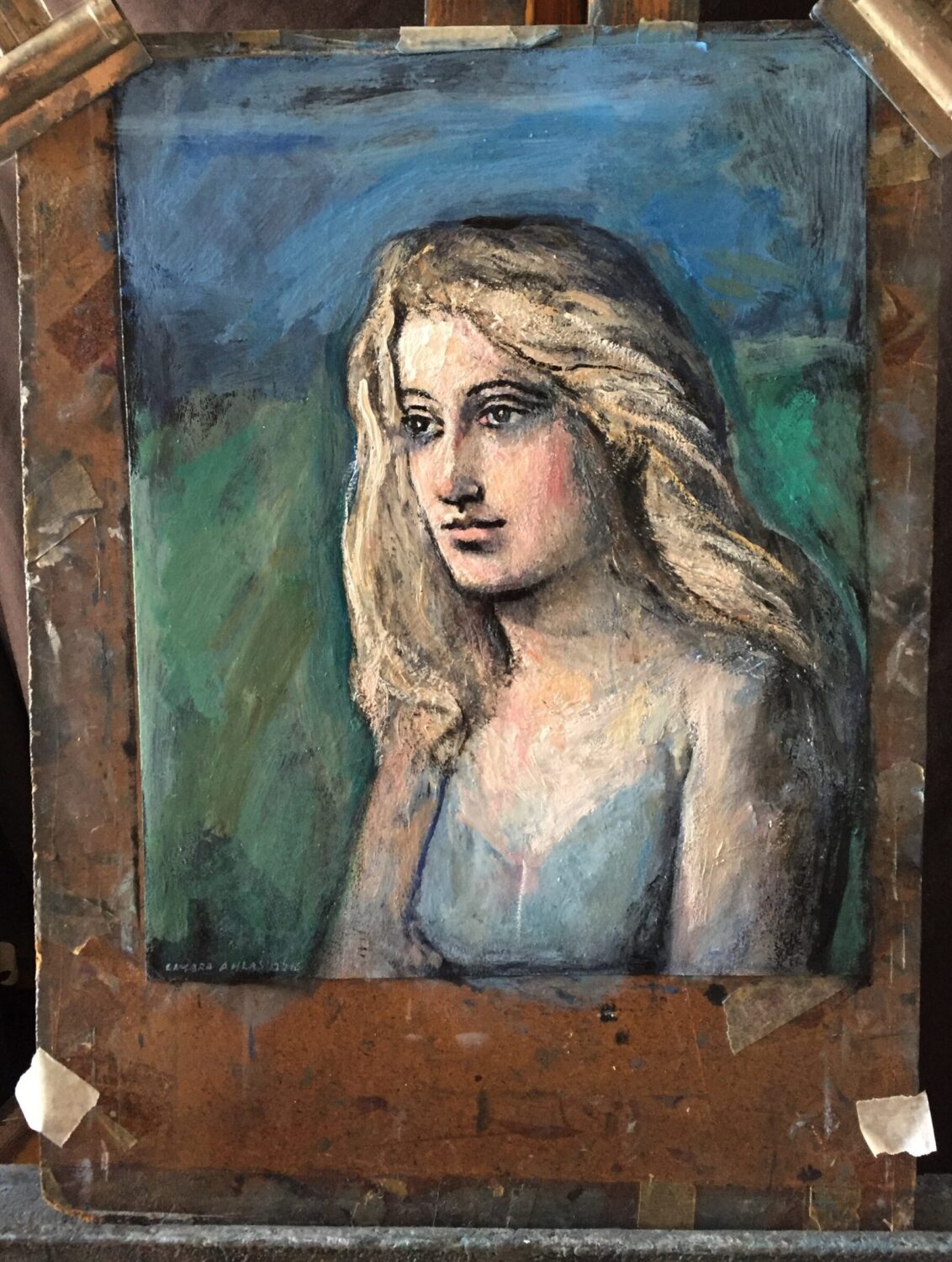 Female Figures — artwork by Lambro Ahlas