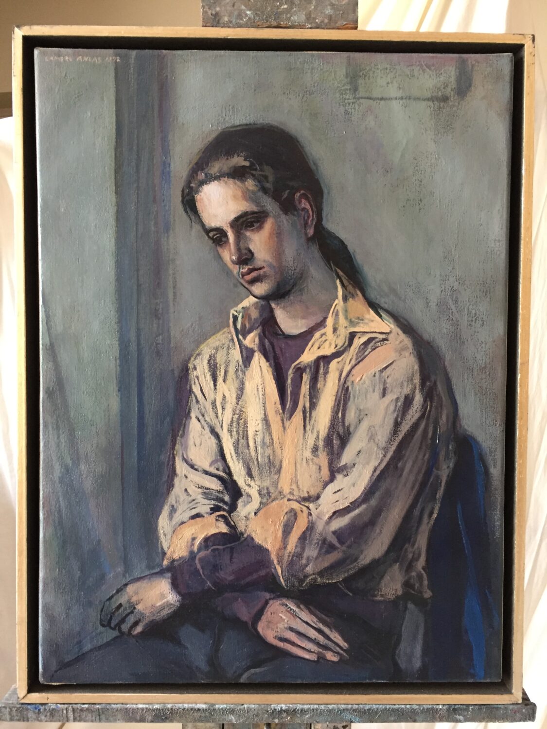 Male Figures — artwork by Lambro Ahlas