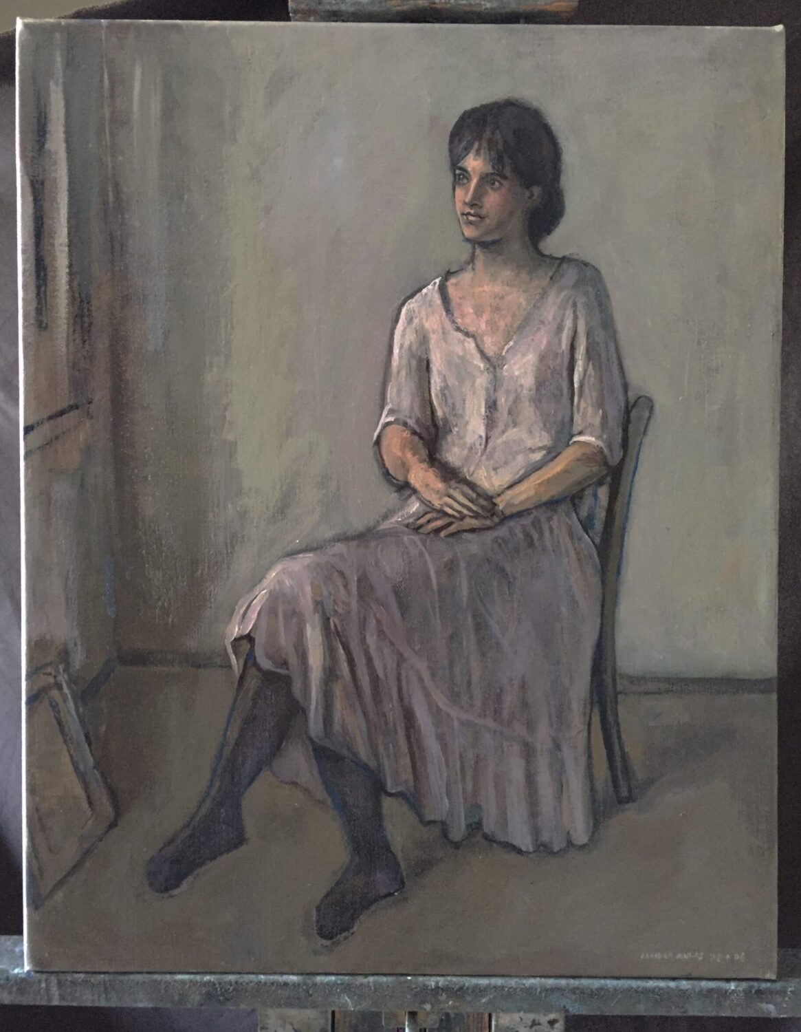 Female Figures — artwork by Lambro Ahlas