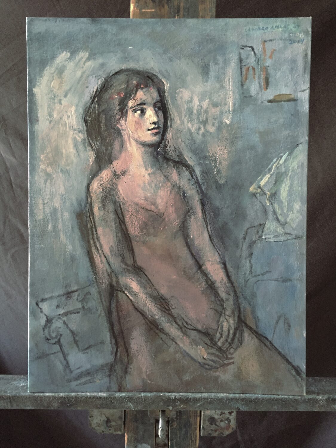 Female Figures — artwork by Lambro Ahlas