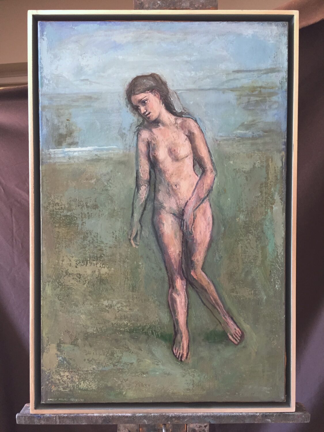 Female Figures — artwork by Lambro Ahlas