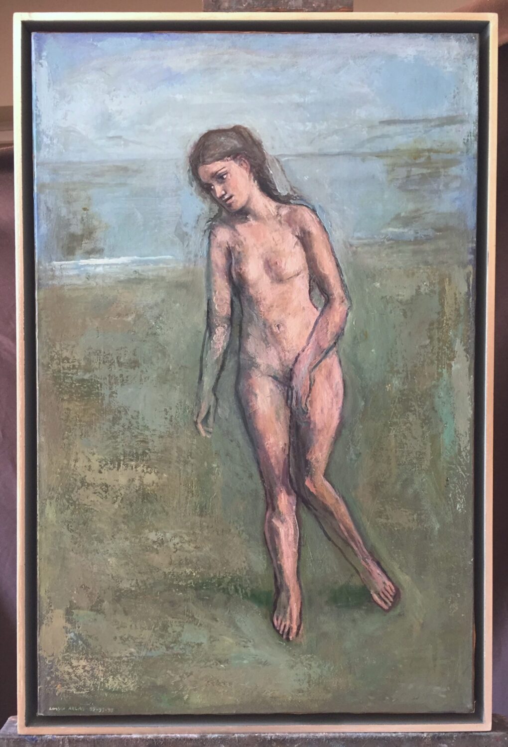 Female Figures — artwork by Lambro Ahlas