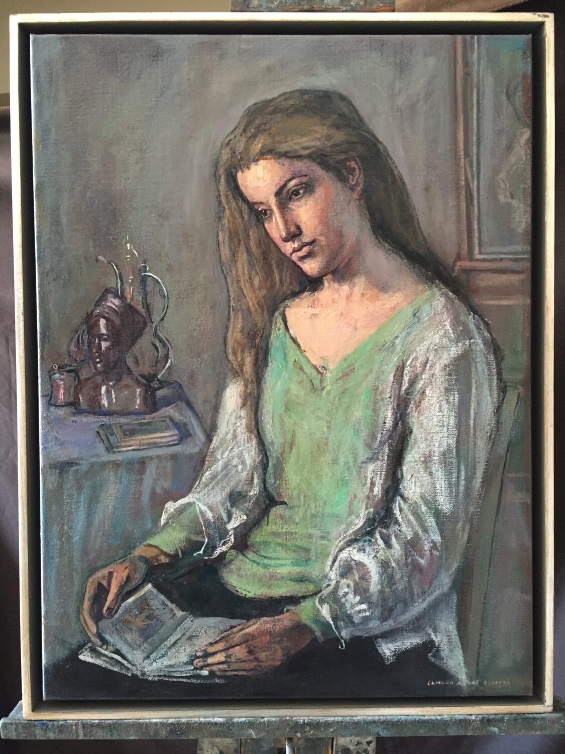 Female Figures — artwork by Lambro Ahlas