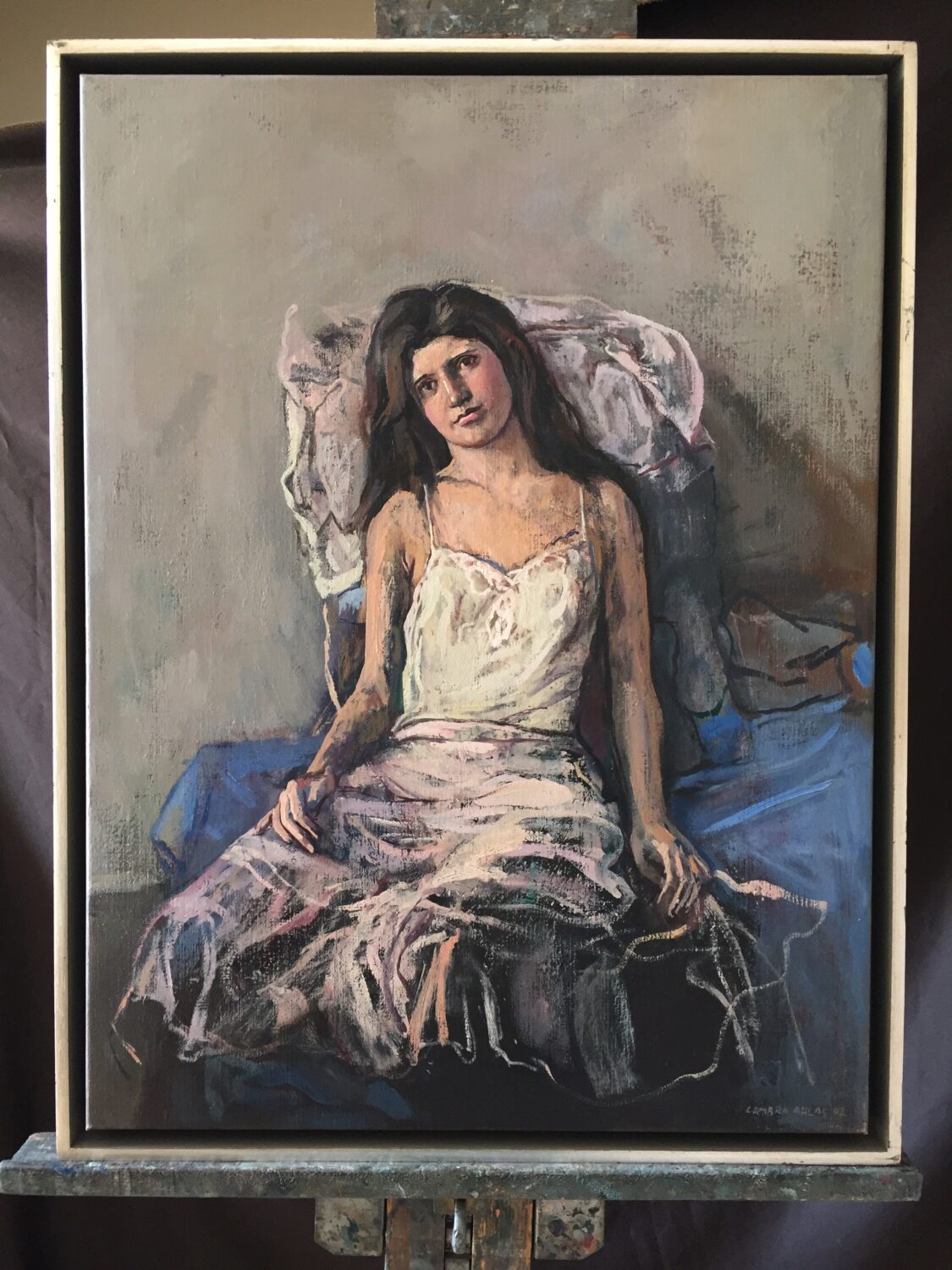 Female Figures — artwork by Lambro Ahlas
