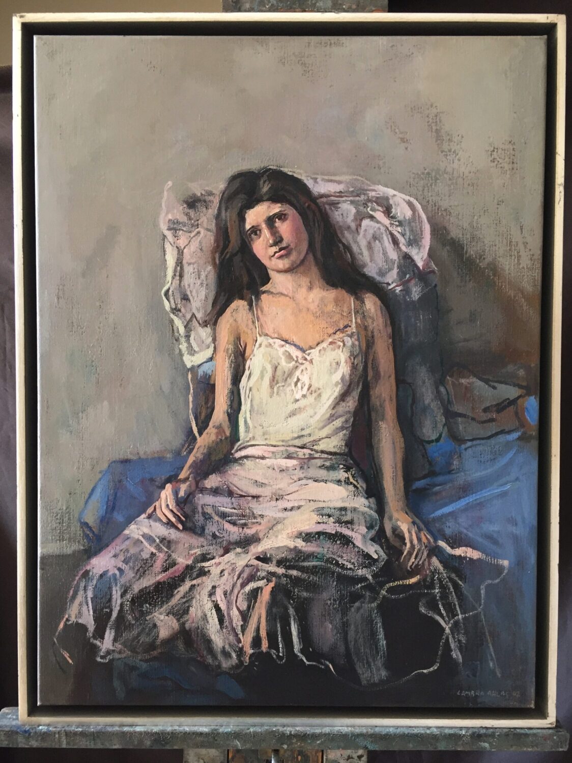 Female Figures — artwork by Lambro Ahlas