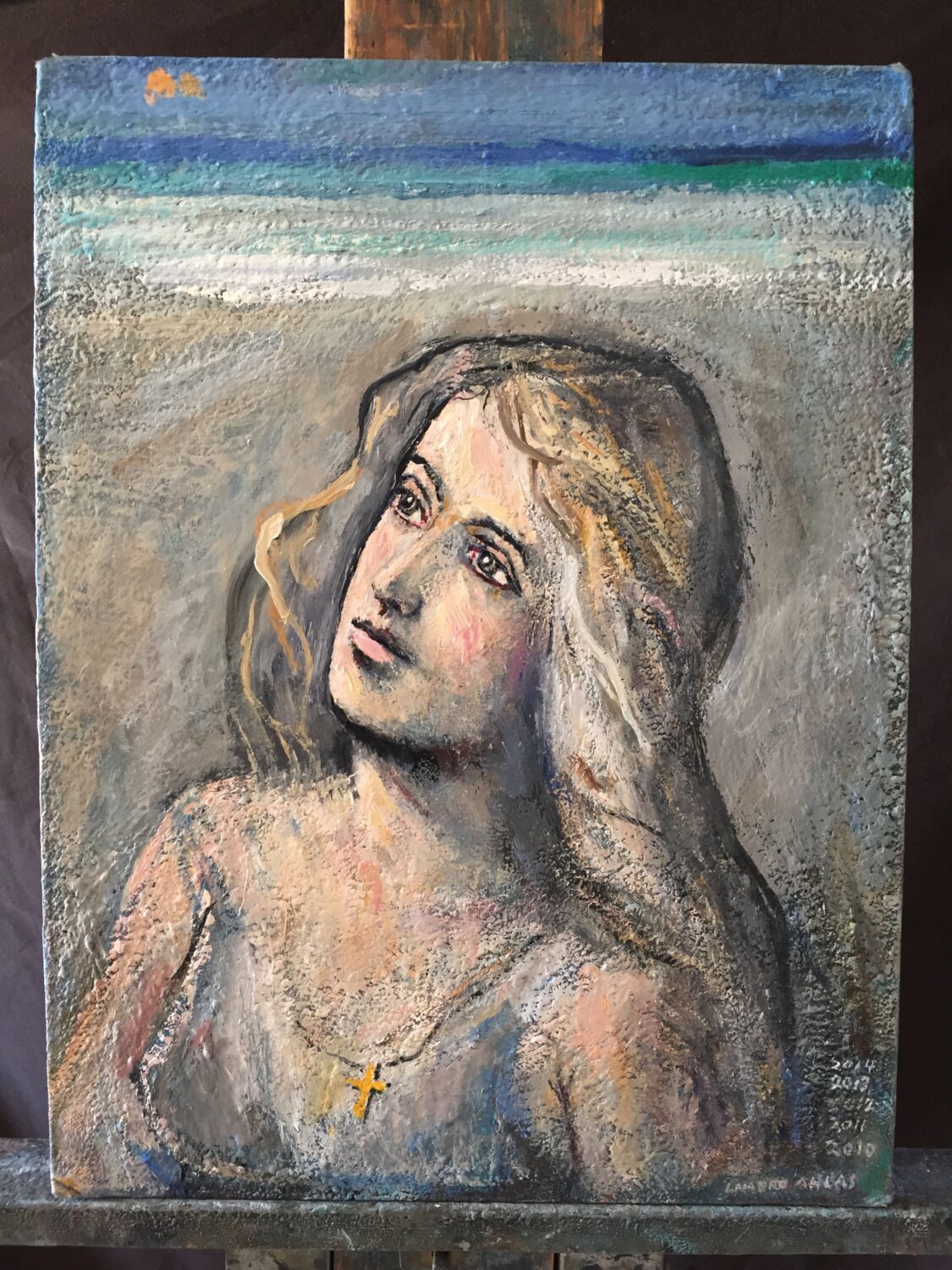 Female Figures — artwork by Lambro Ahlas