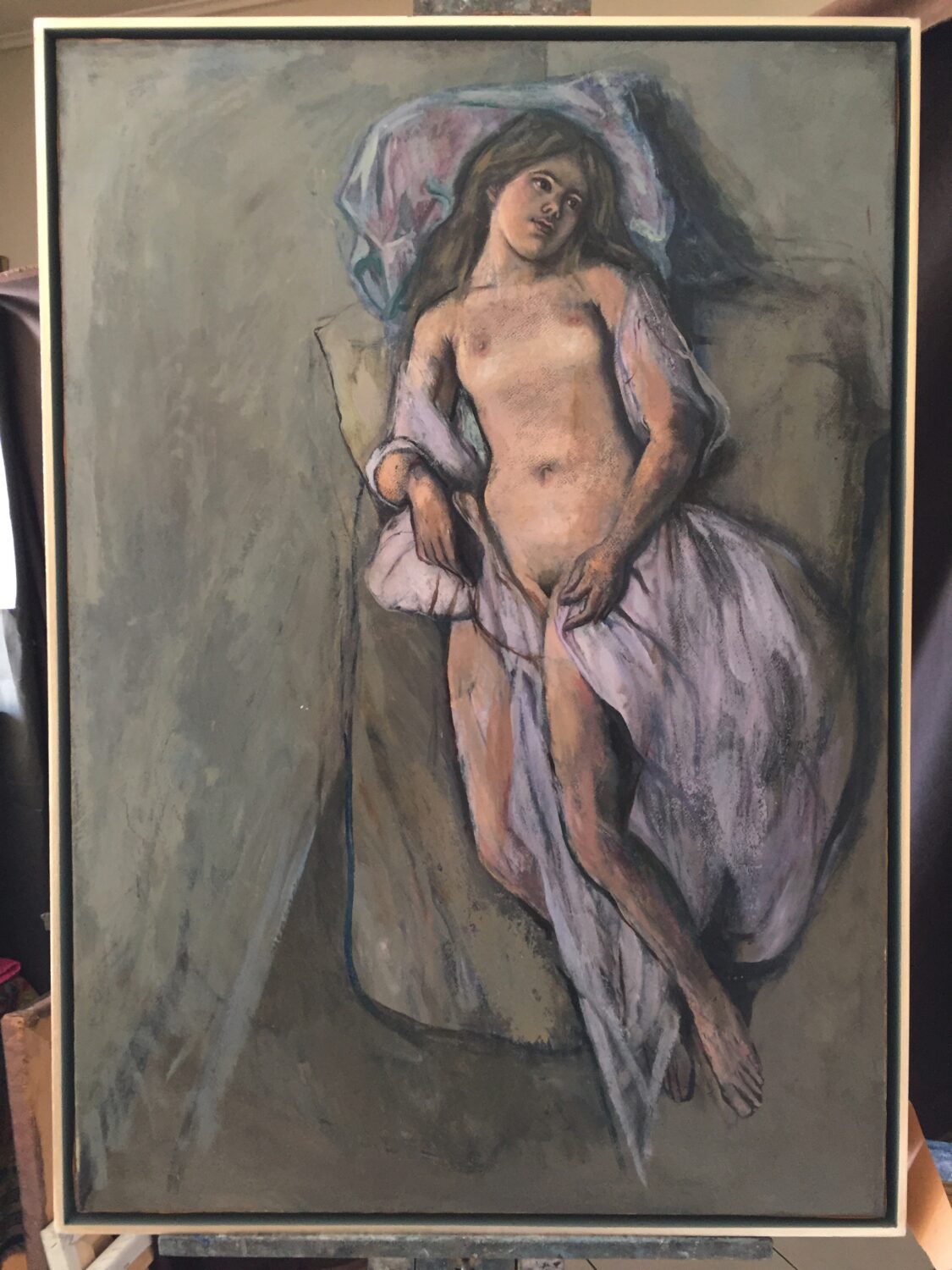 Female Figures — artwork by Lambro Ahlas