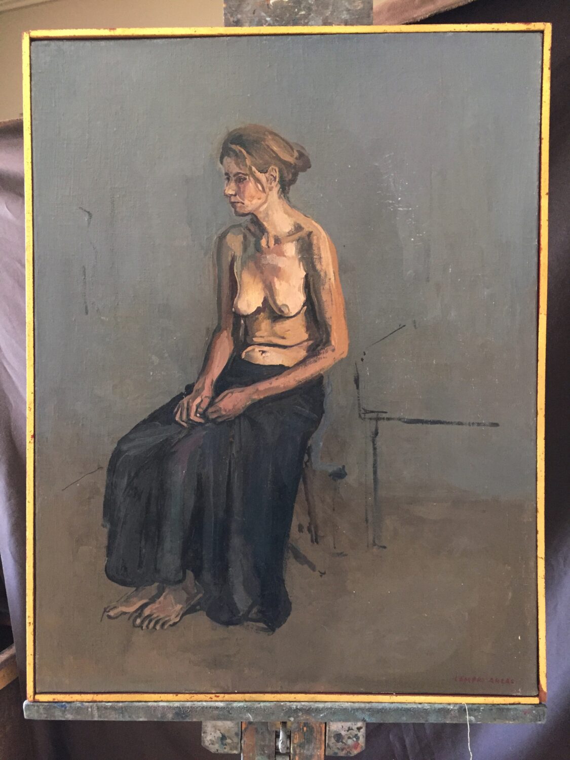 Female Figures — artwork by Lambro Ahlas