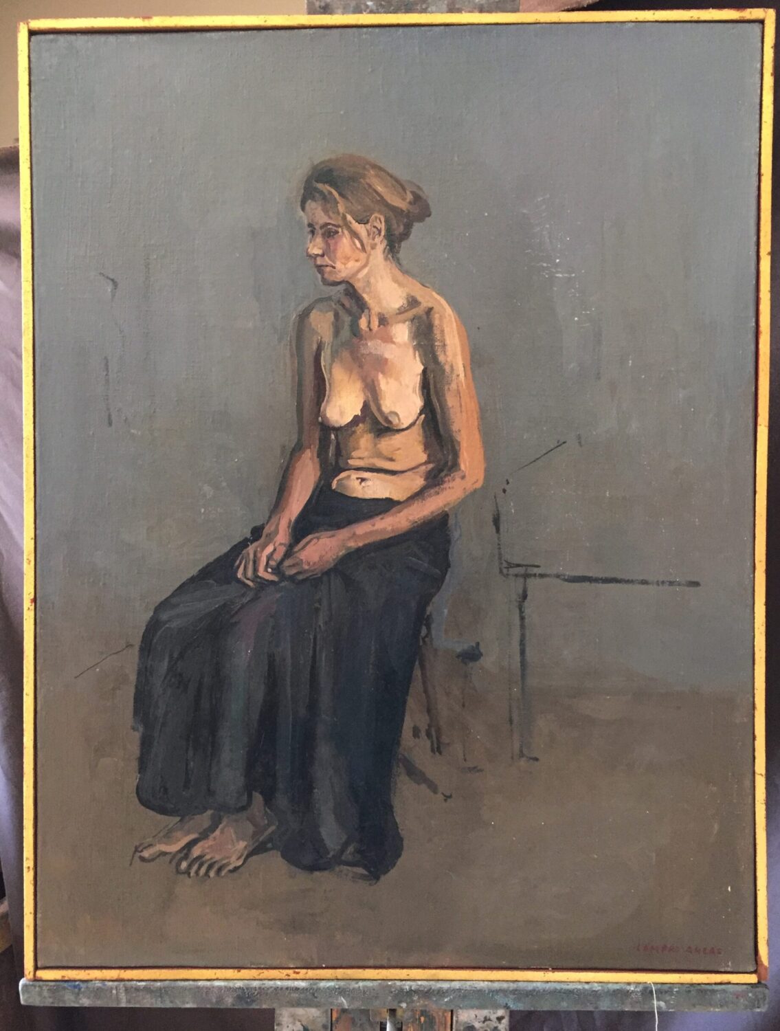 Female Figures — artwork by Lambro Ahlas