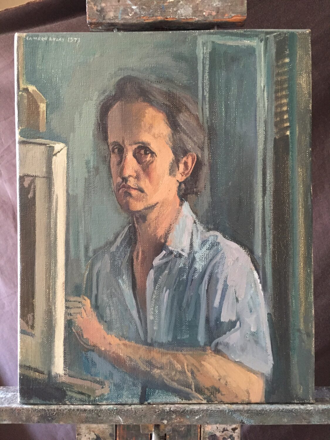 Male Figures — artwork by Lambro Ahlas