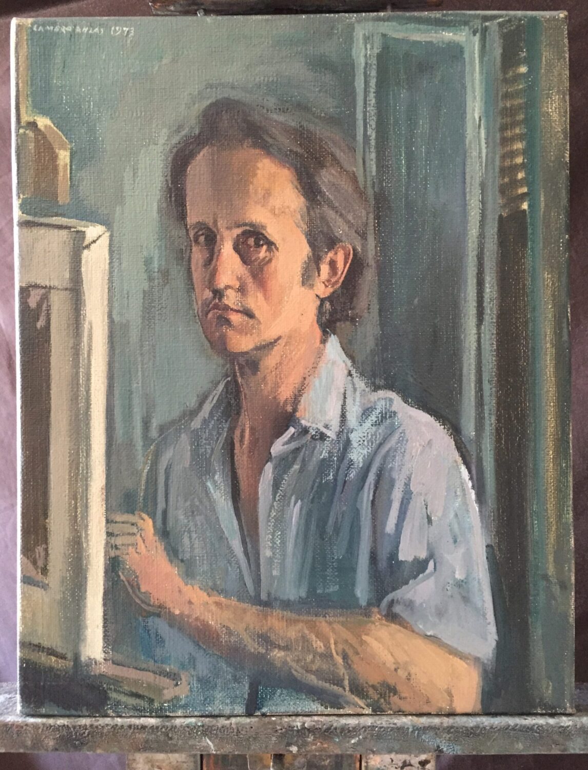 Male Figures — artwork by Lambro Ahlas