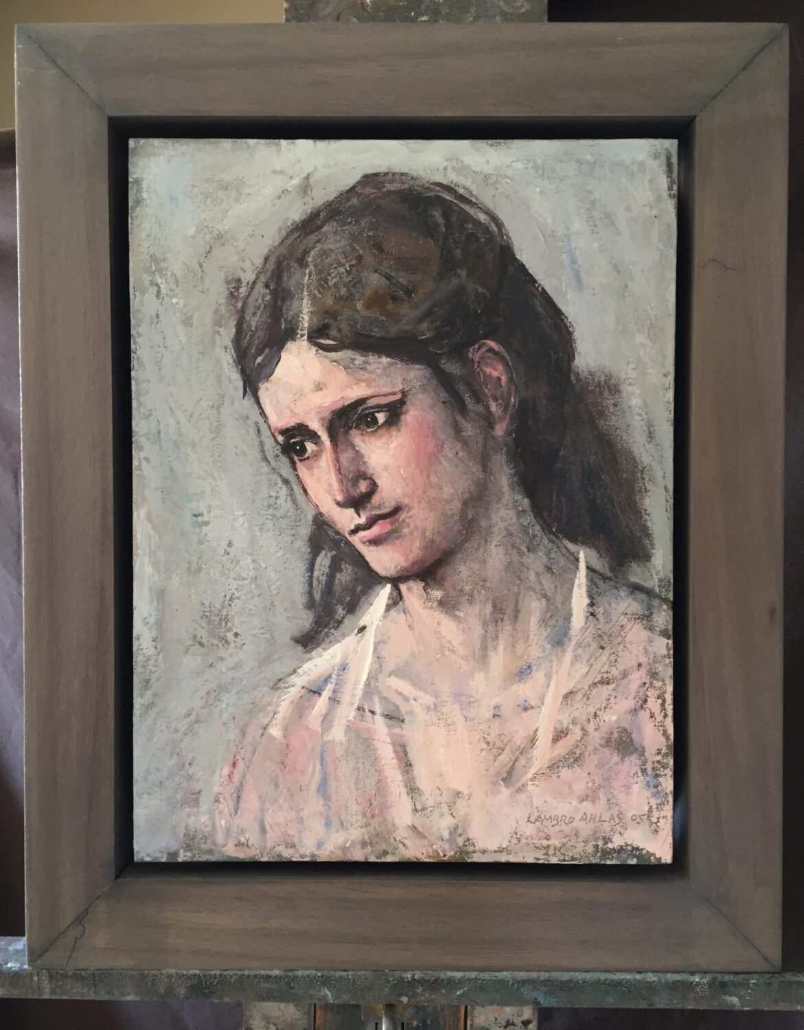 Female Figures — artwork by Lambro Ahlas