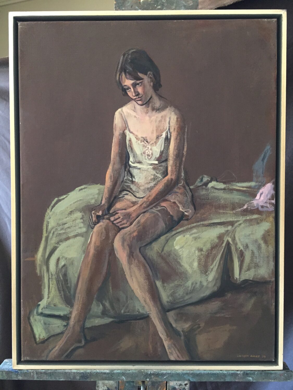 Female Figures — artwork by Lambro Ahlas