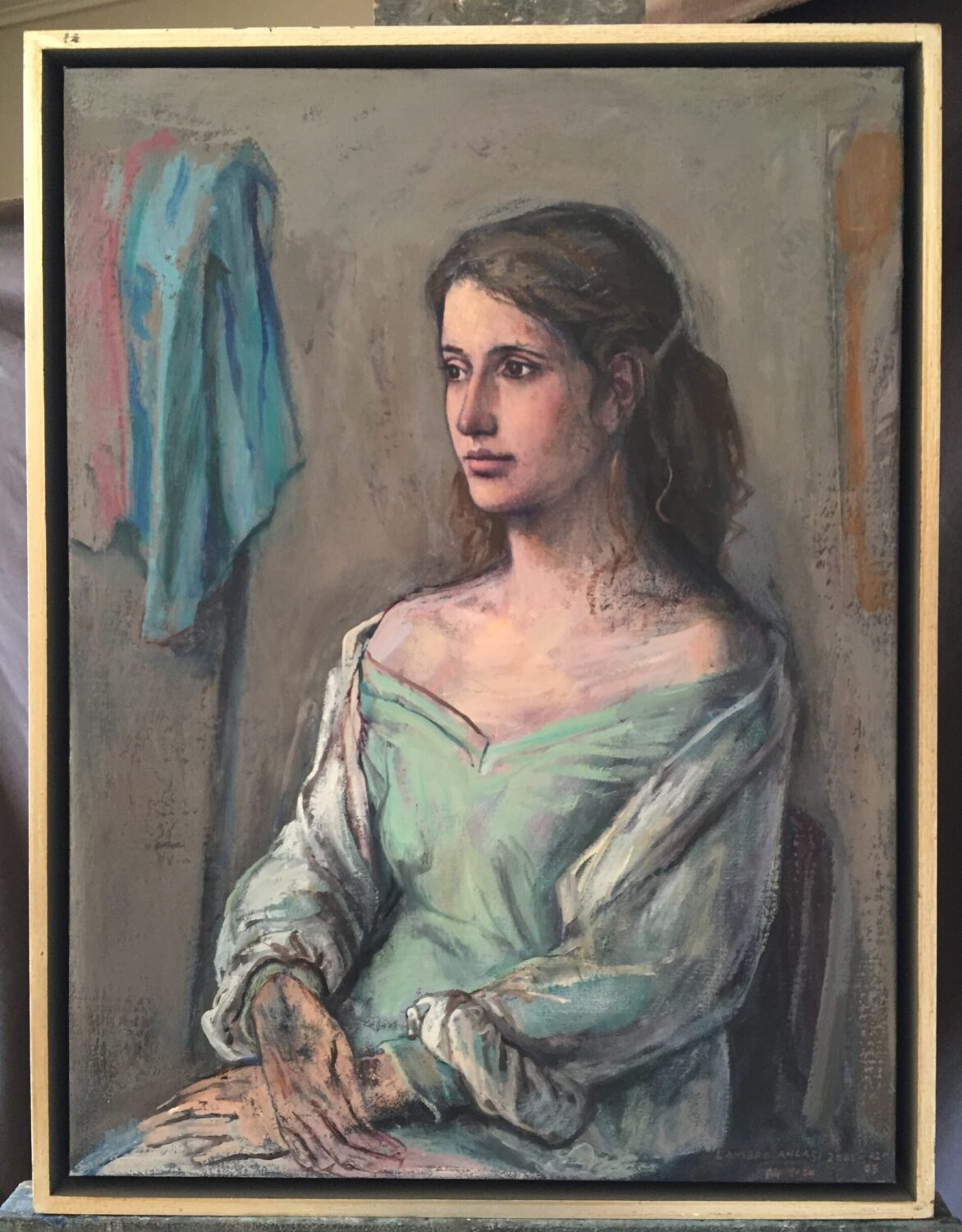 Female Figures — artwork by Lambro Ahlas