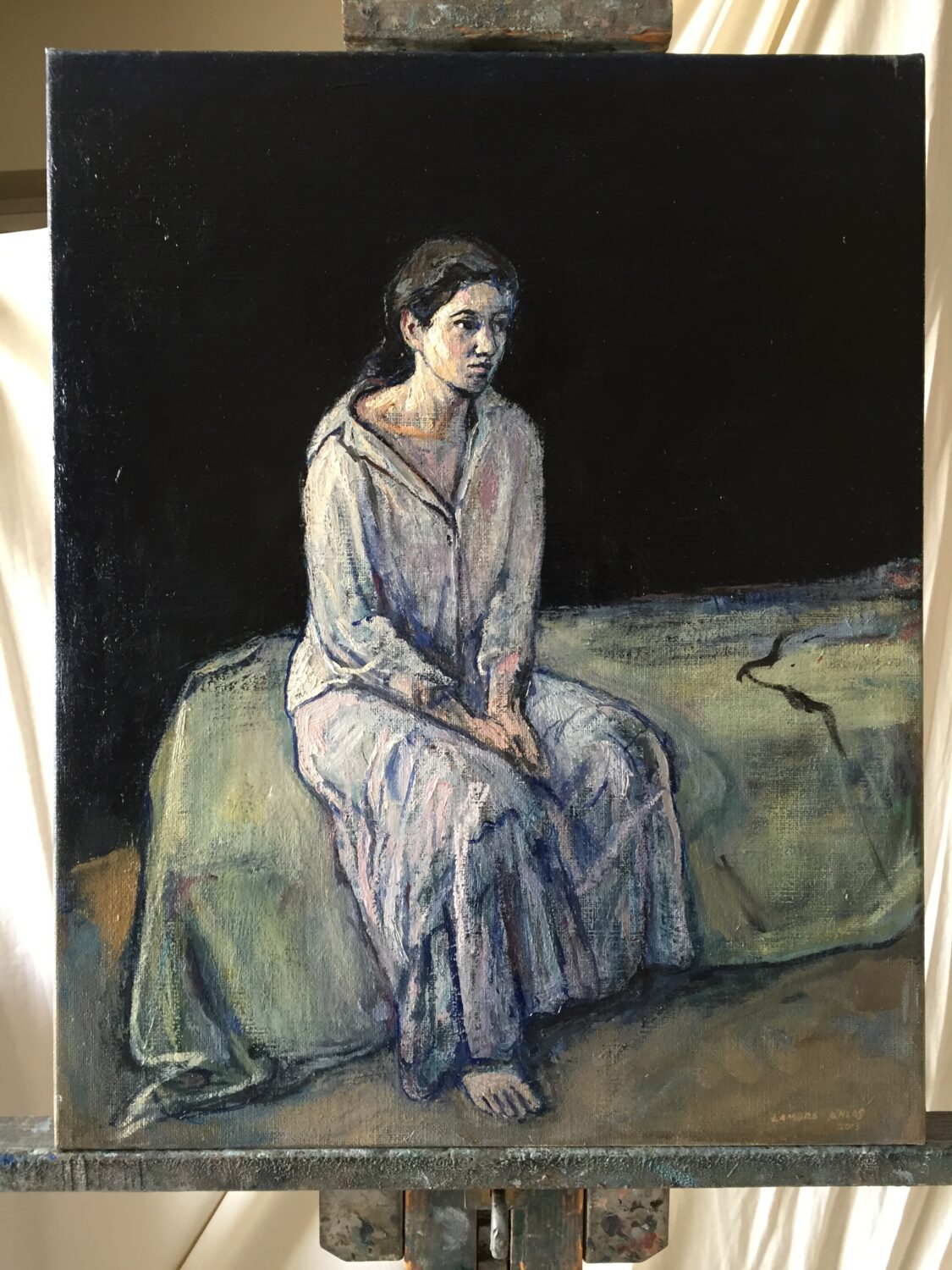 Female Figures — artwork by Lambro Ahlas