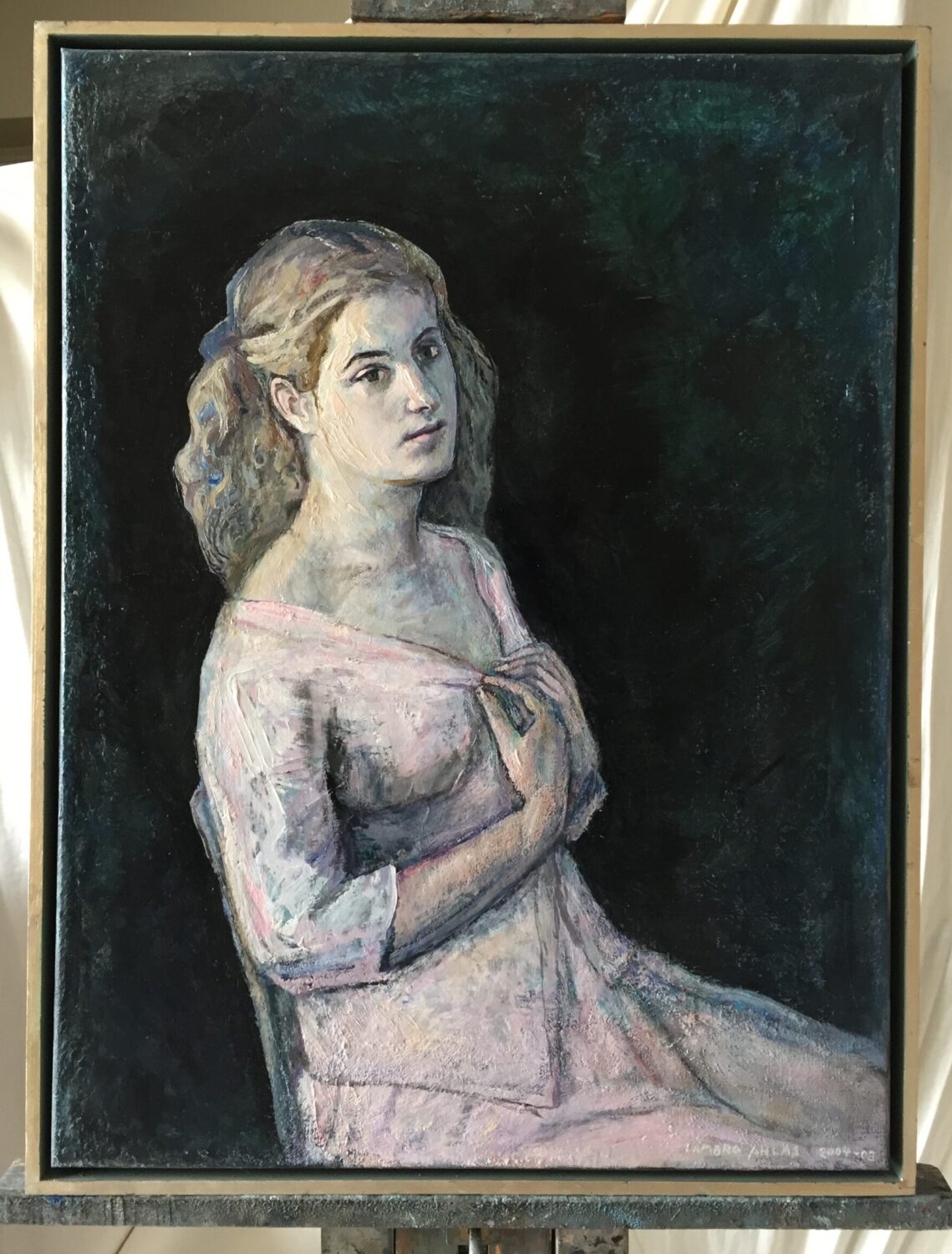 Female Figures — artwork by Lambro Ahlas