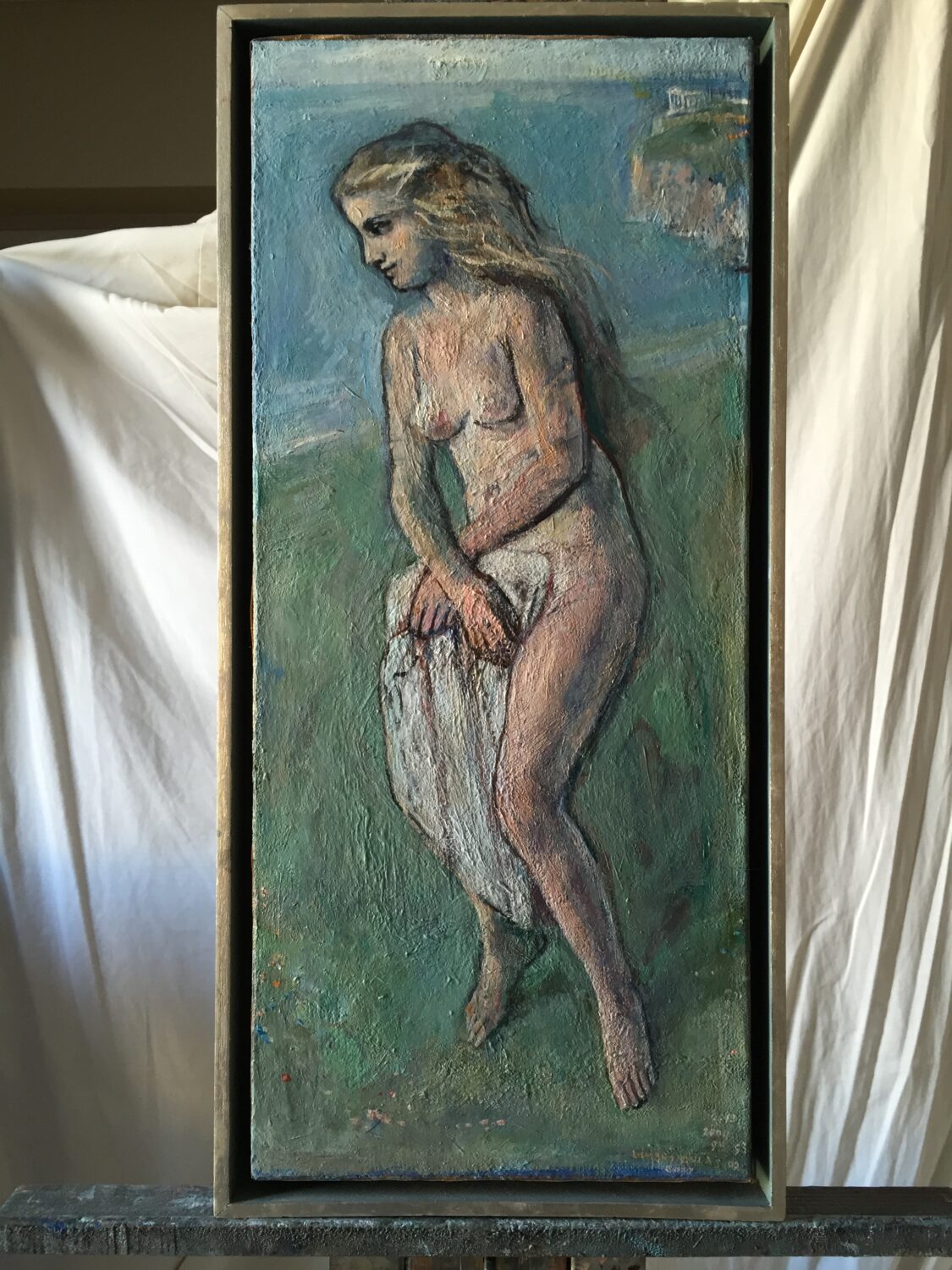 Female Figures — artwork by Lambro Ahlas