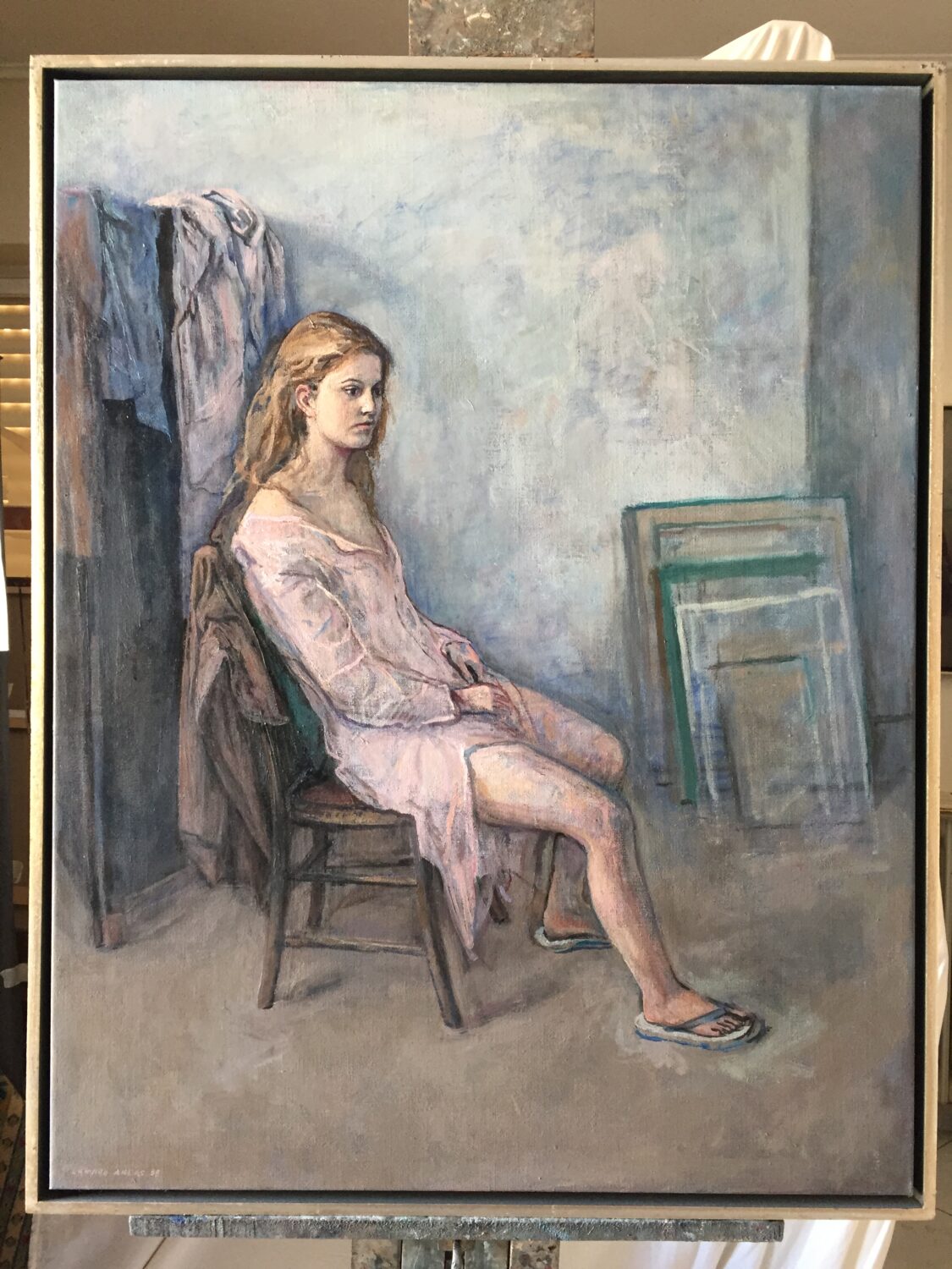 Female Figures — artwork by Lambro Ahlas
