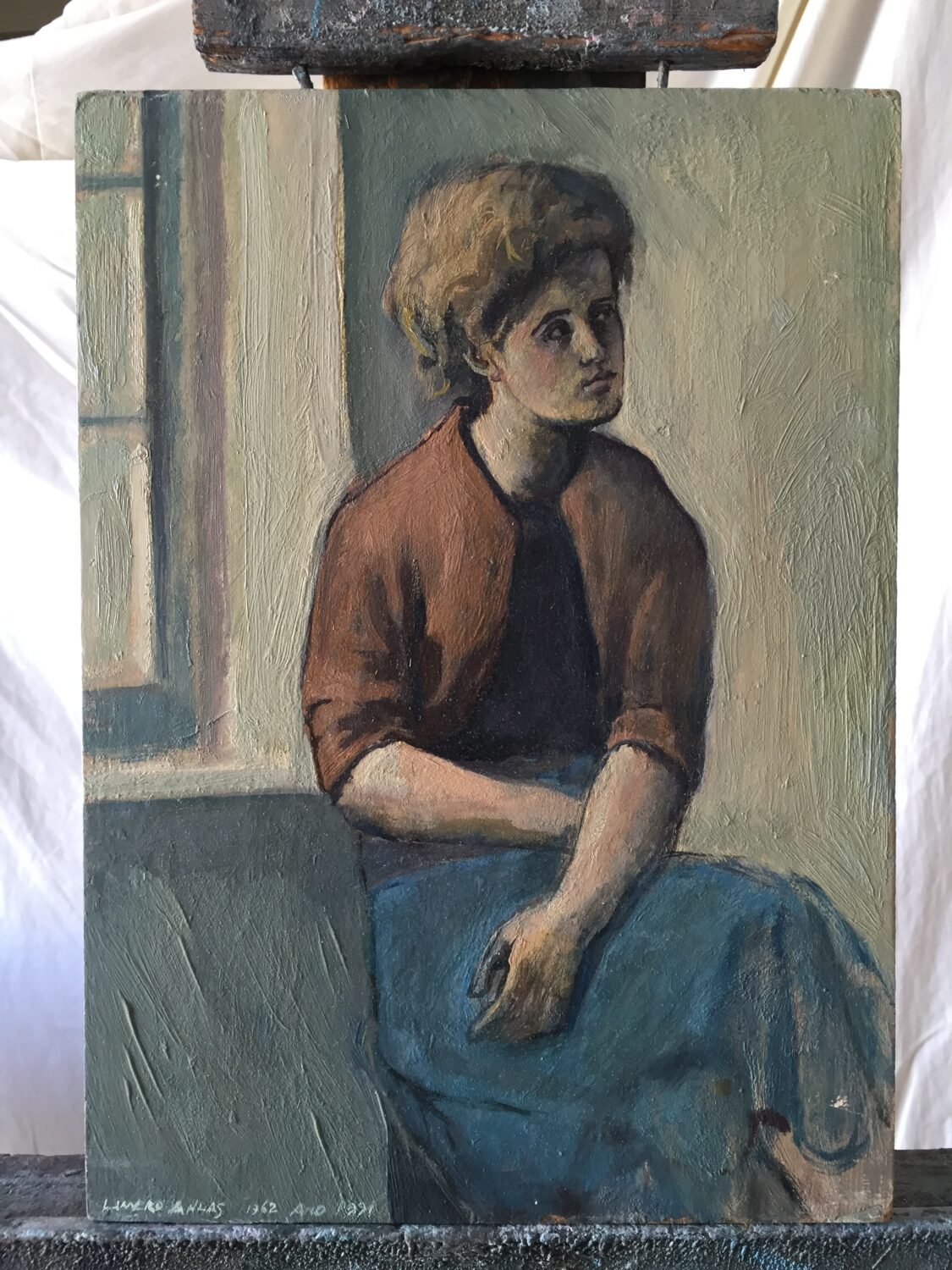 Female Figures — artwork by Lambro Ahlas