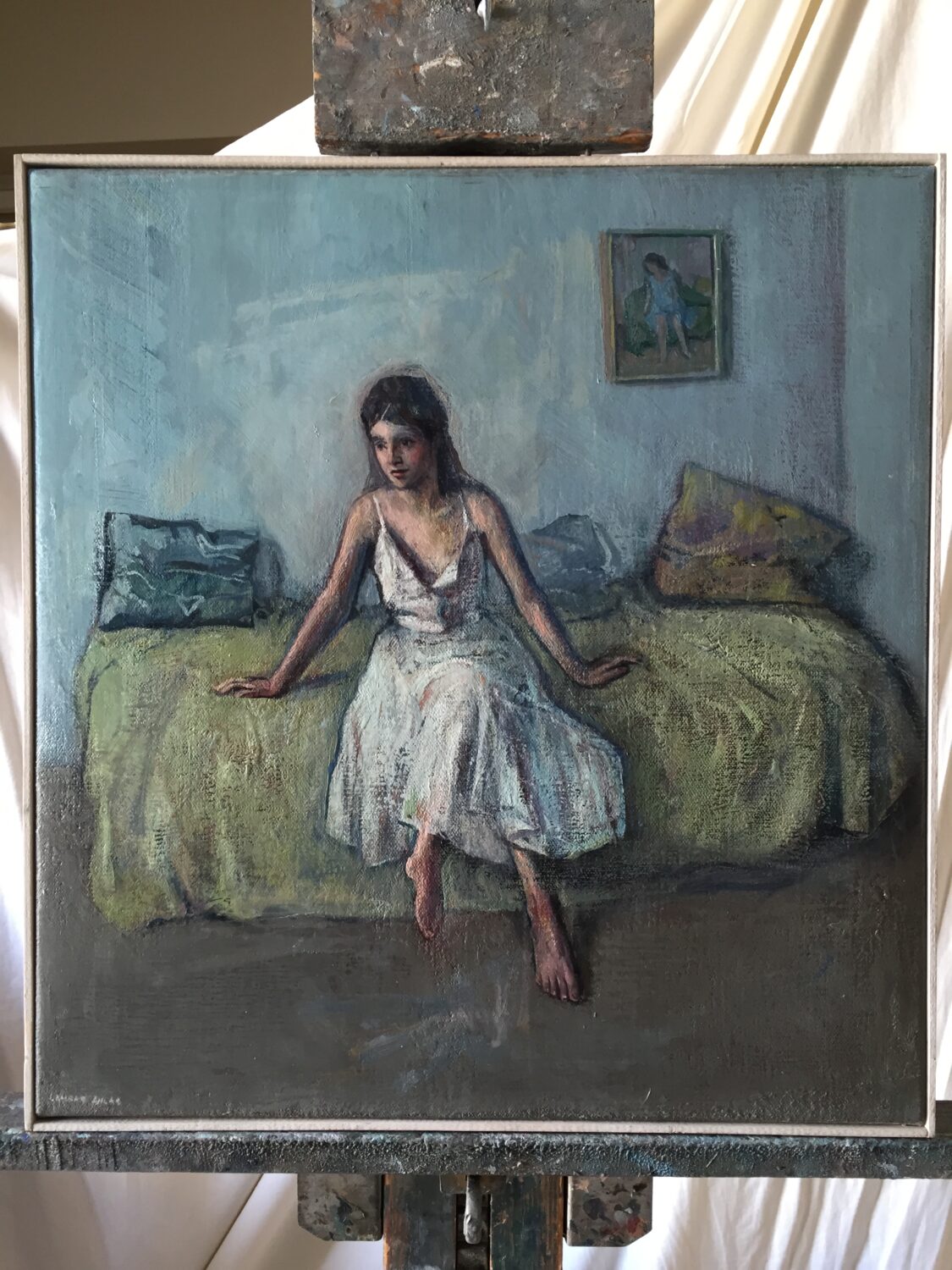 Female Figures — artwork by Lambro Ahlas